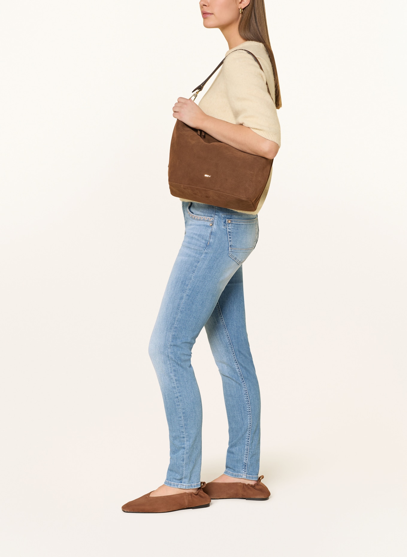 MOS MOSH Skinny jeans MMNAOMI SALUTE: 493 Mid Blue