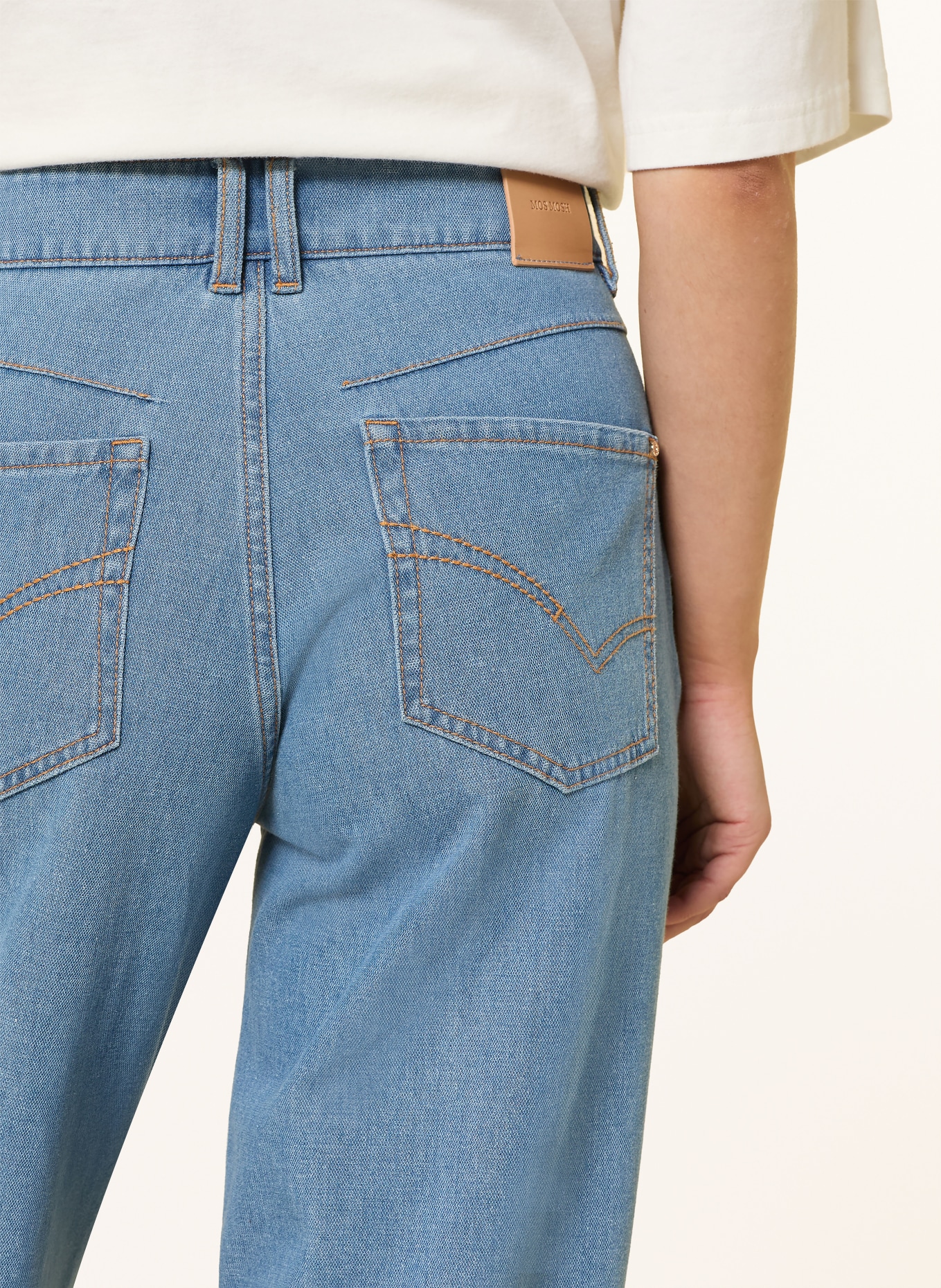 MOS MOSH Džíny Barrel MMHELLEN: 401 BLUE