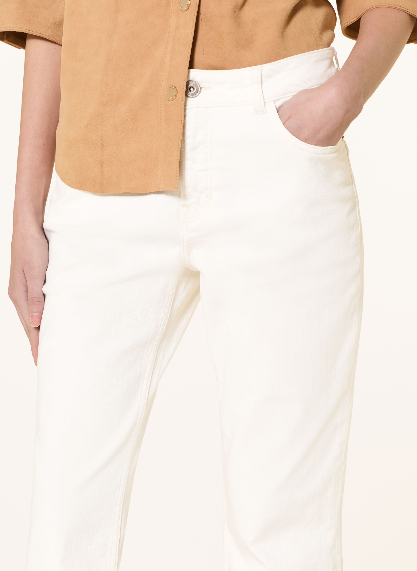 MOS MOSH Bootcut jeans MMCOLORADO MAI: 101 WHITE