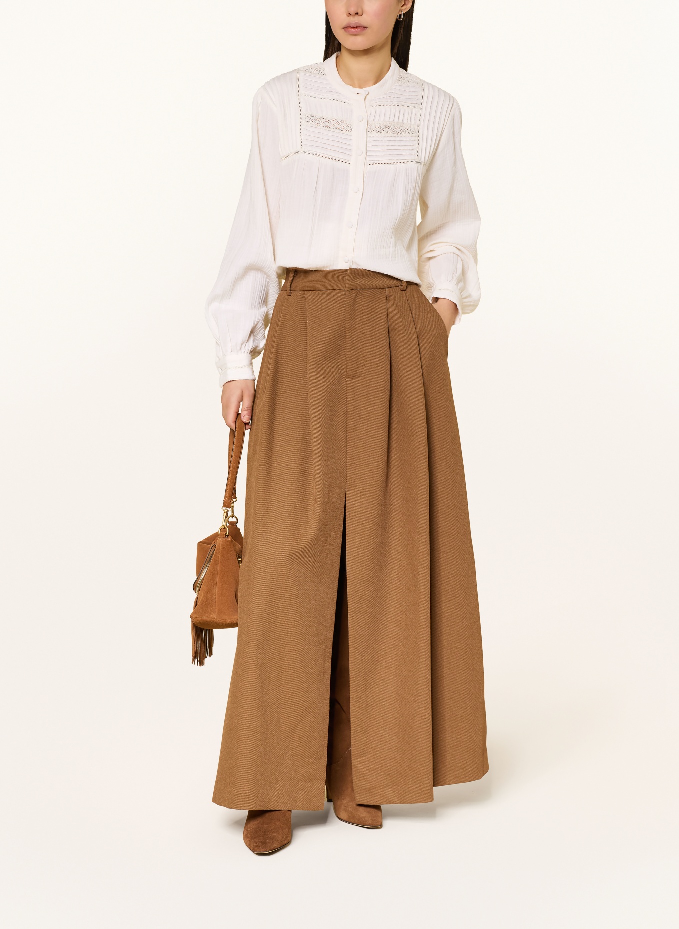 HEYANNO Bluzka z muślinu MMHSTORY: ECRU