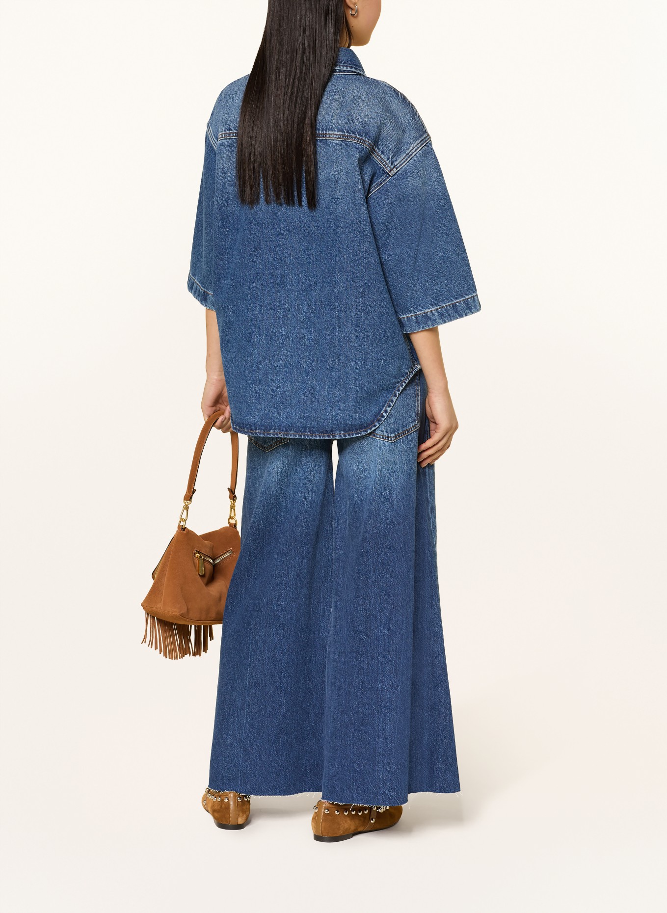 HEYANNO Jeans culottes MMHDISCOVER: 956 Dark Blue Washed