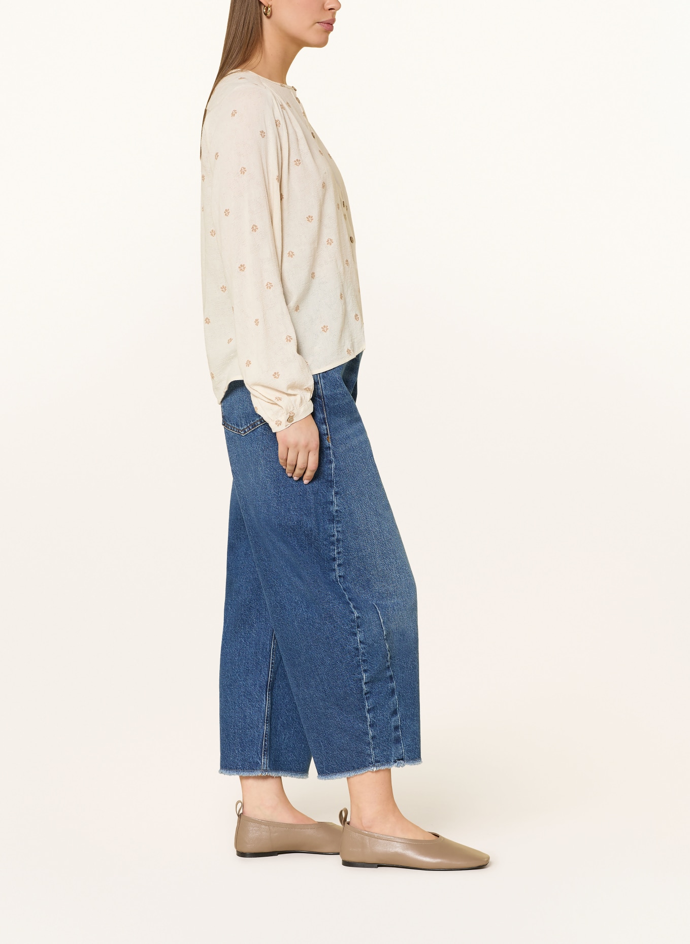 HEYANNO Barrel Jeans MMHTROOPER: 105 Medium Washed Blue