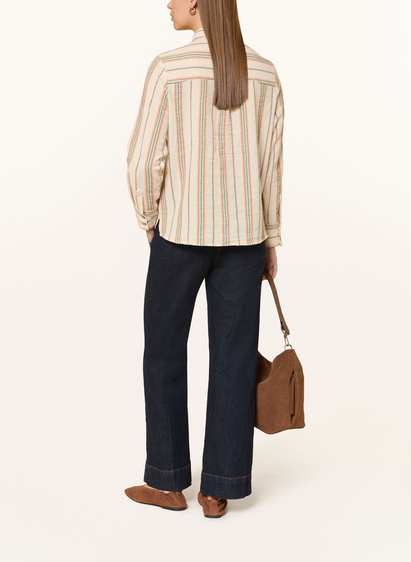 HEYANNO Košile MMHGROW: TMAVĚ ŽLUTÁ / TMAVĚ ORANŽOVÁ / ZELENÁ