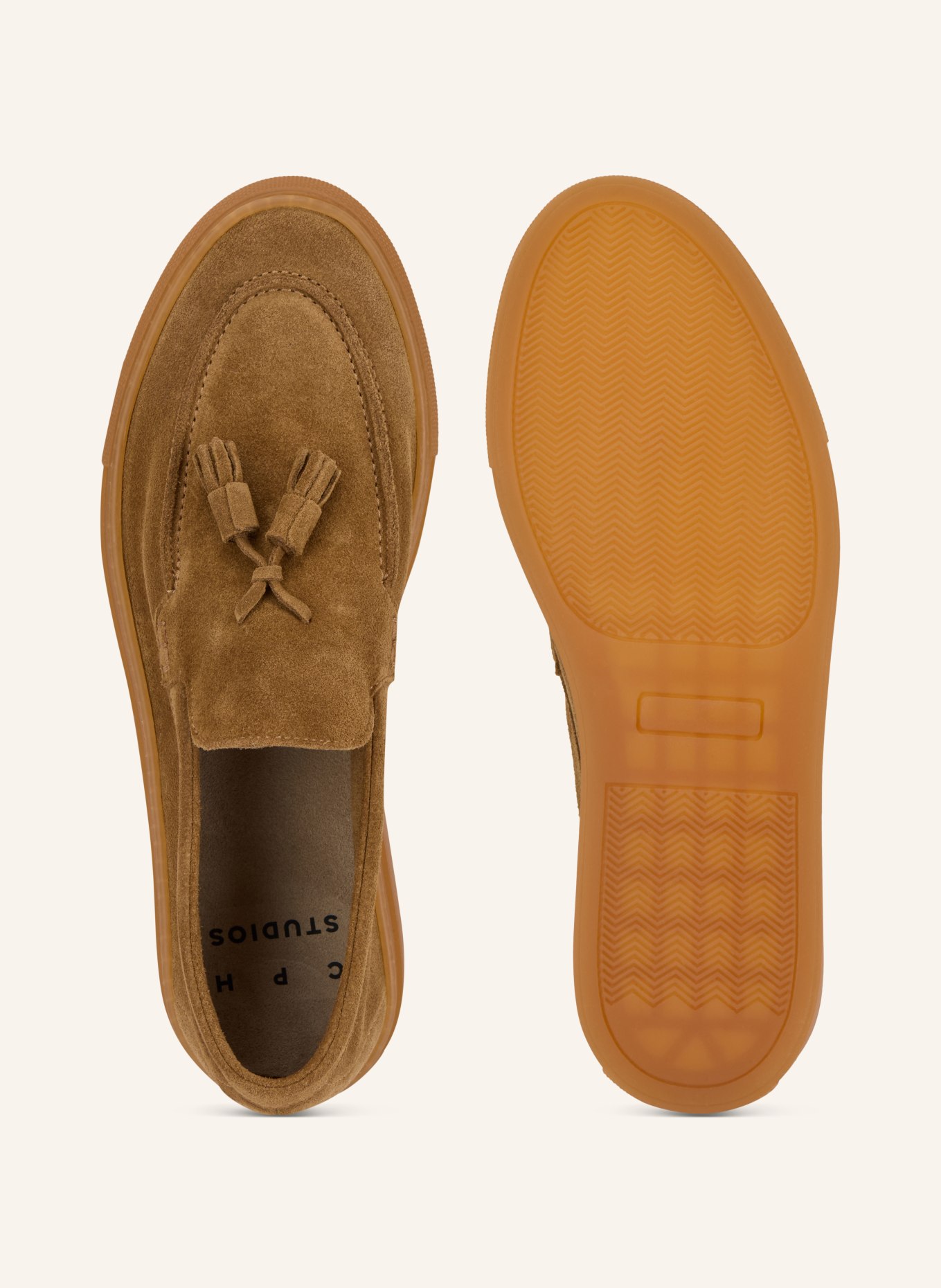 COPENHAGEN STUDIOS Loafer CPH164: BRAUN