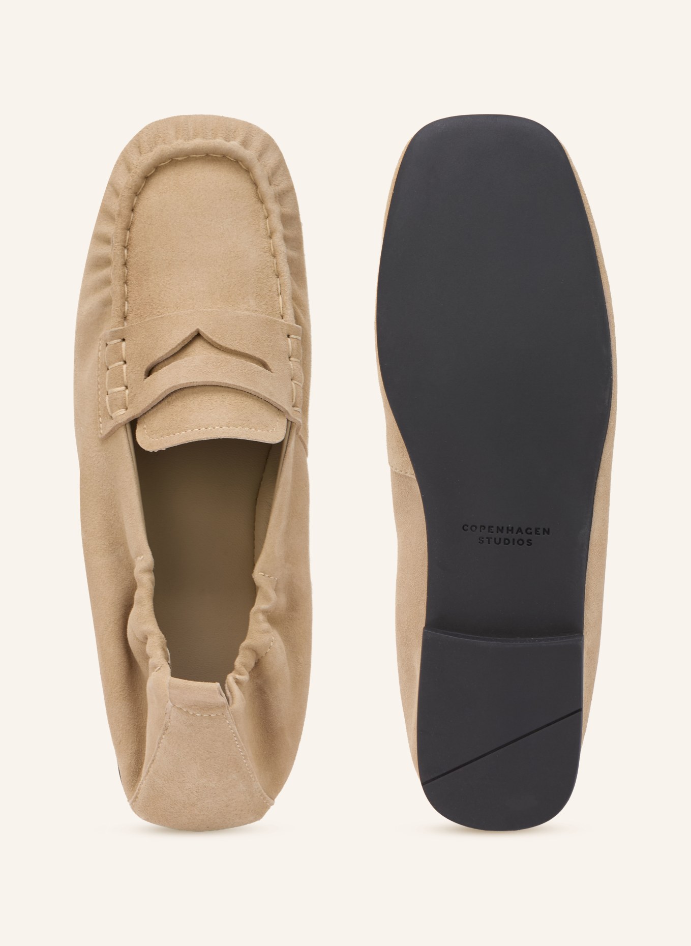 COPENHAGEN STUDIOS Penny loafers CPH885: BEIGE