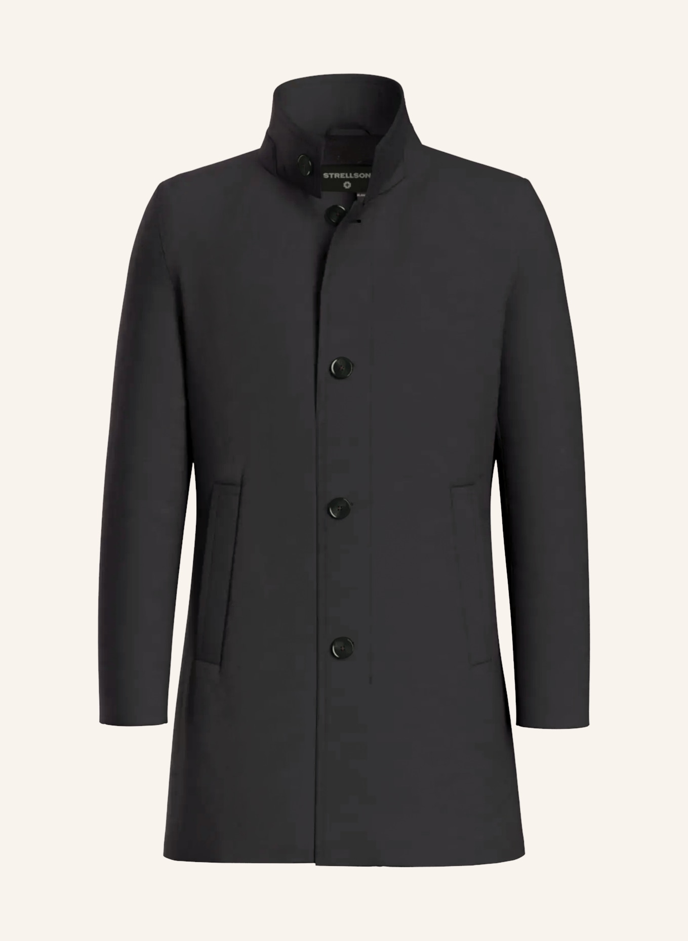 STRELLSON Mantel FLEX CROSS FINCHEY: SCHWARZ