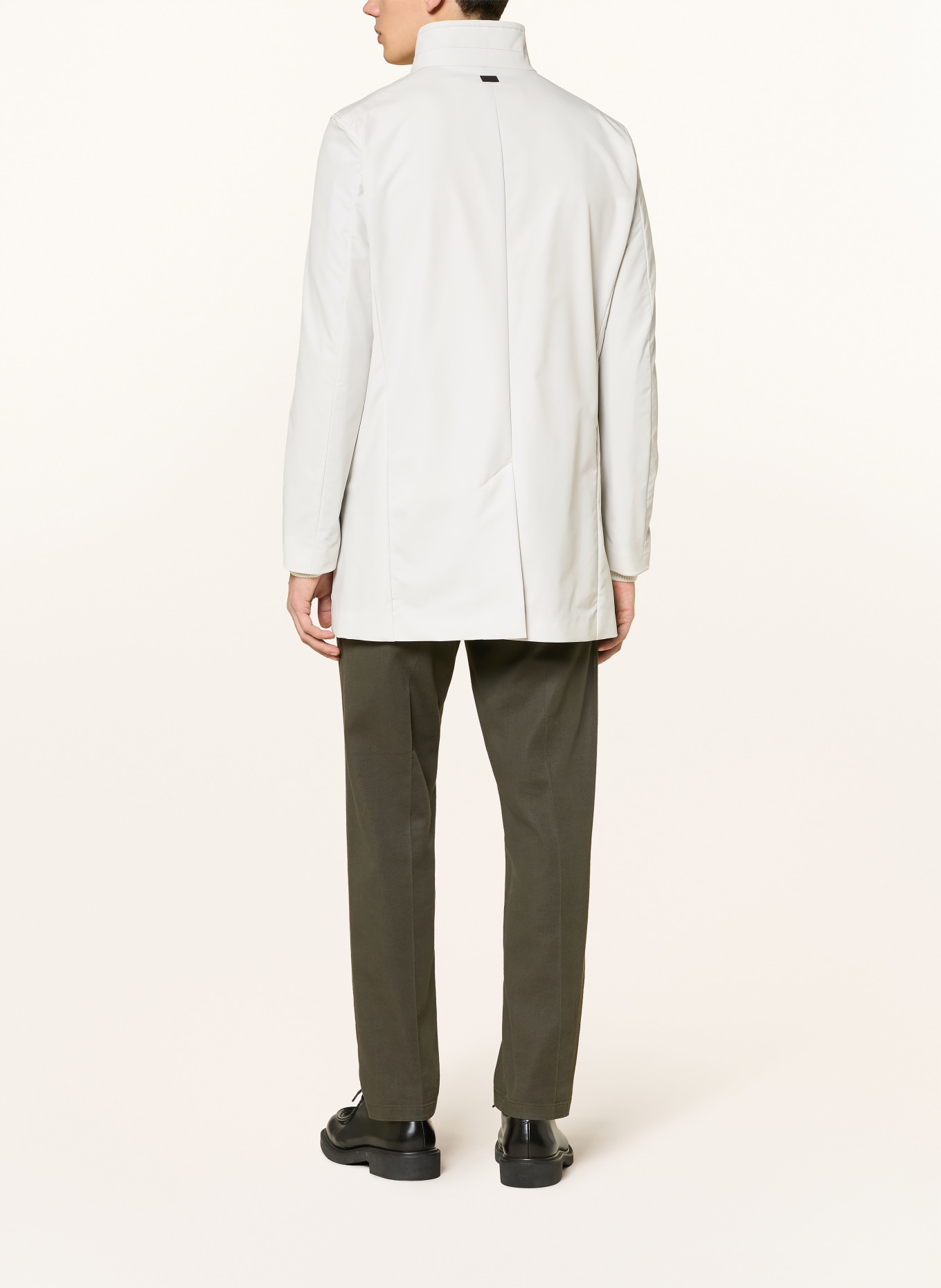 STRELLSON Mantel FLEX CROSS FINCHEY: ECRU