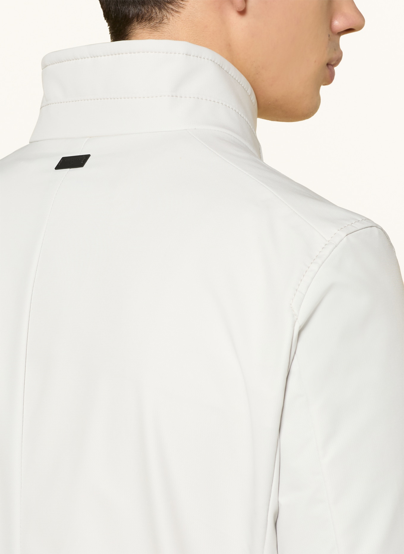 STRELLSON Mantel FLEX CROSS FINCHEY: ECRU