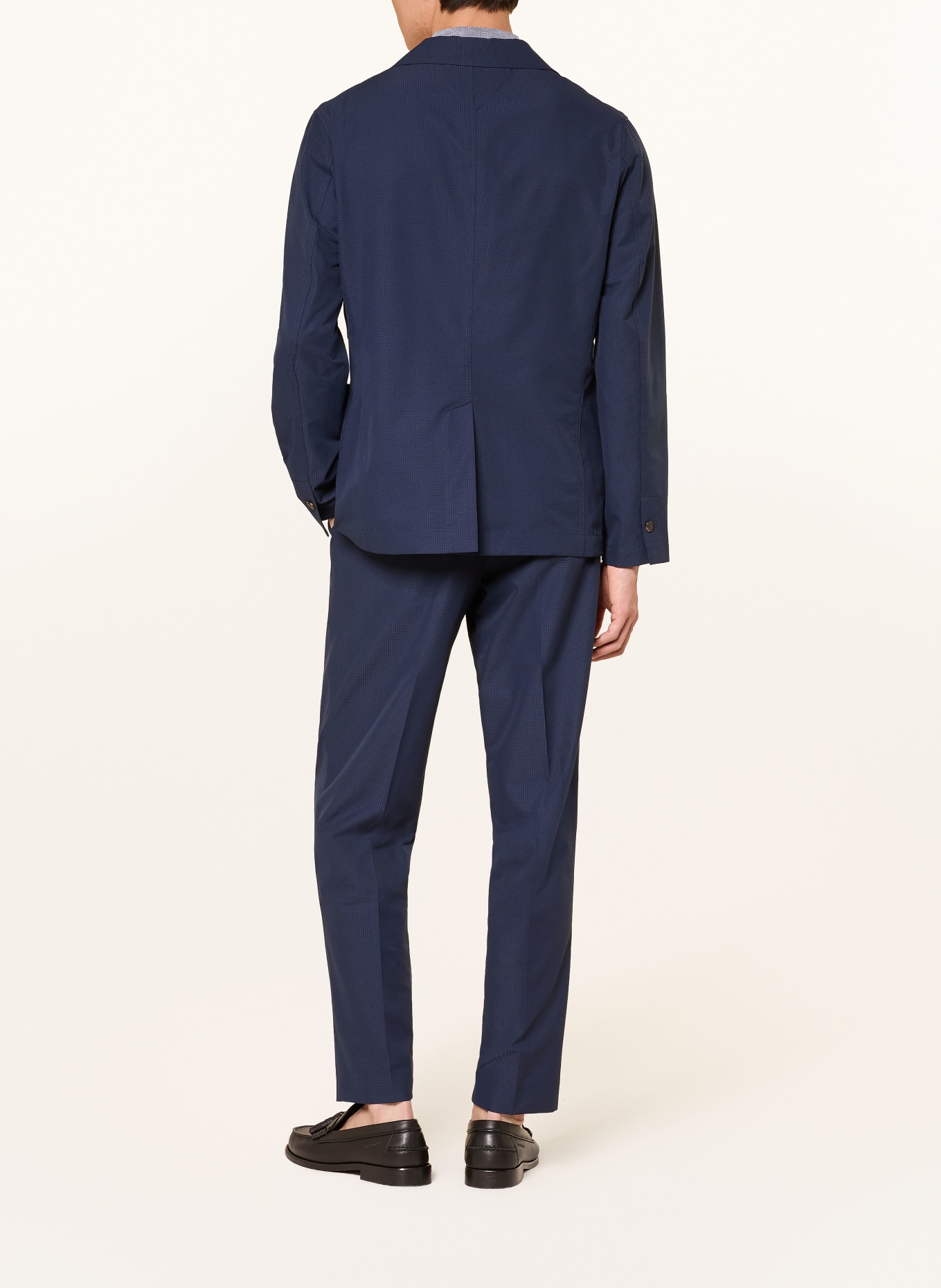 TOMMY HILFIGER Chino HARLEM Relaxed Tapered Fit: DUNKELBLAU