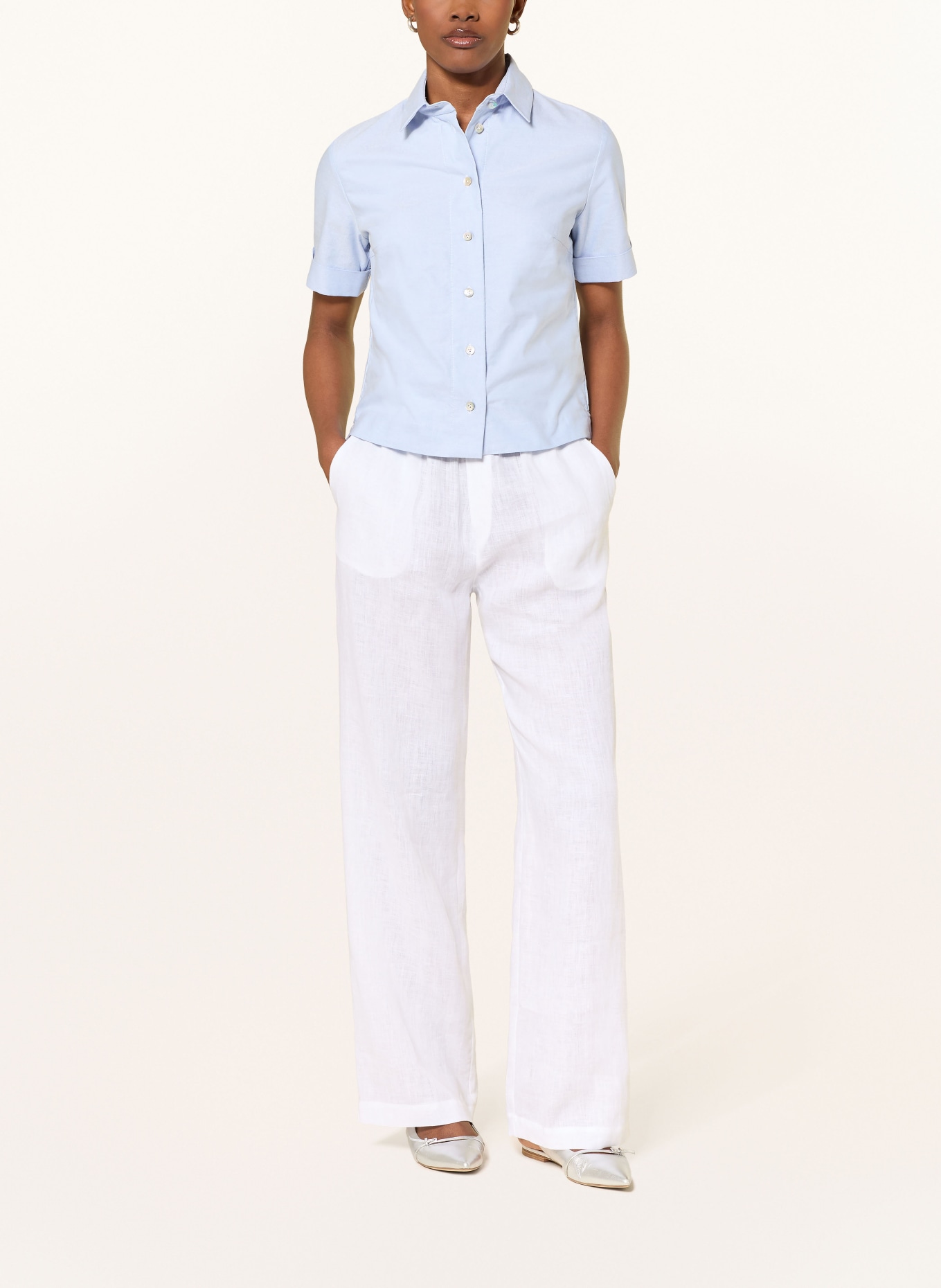 van Laack Hemdbluse VL-AMIS-W36SBK: HELLBLAU