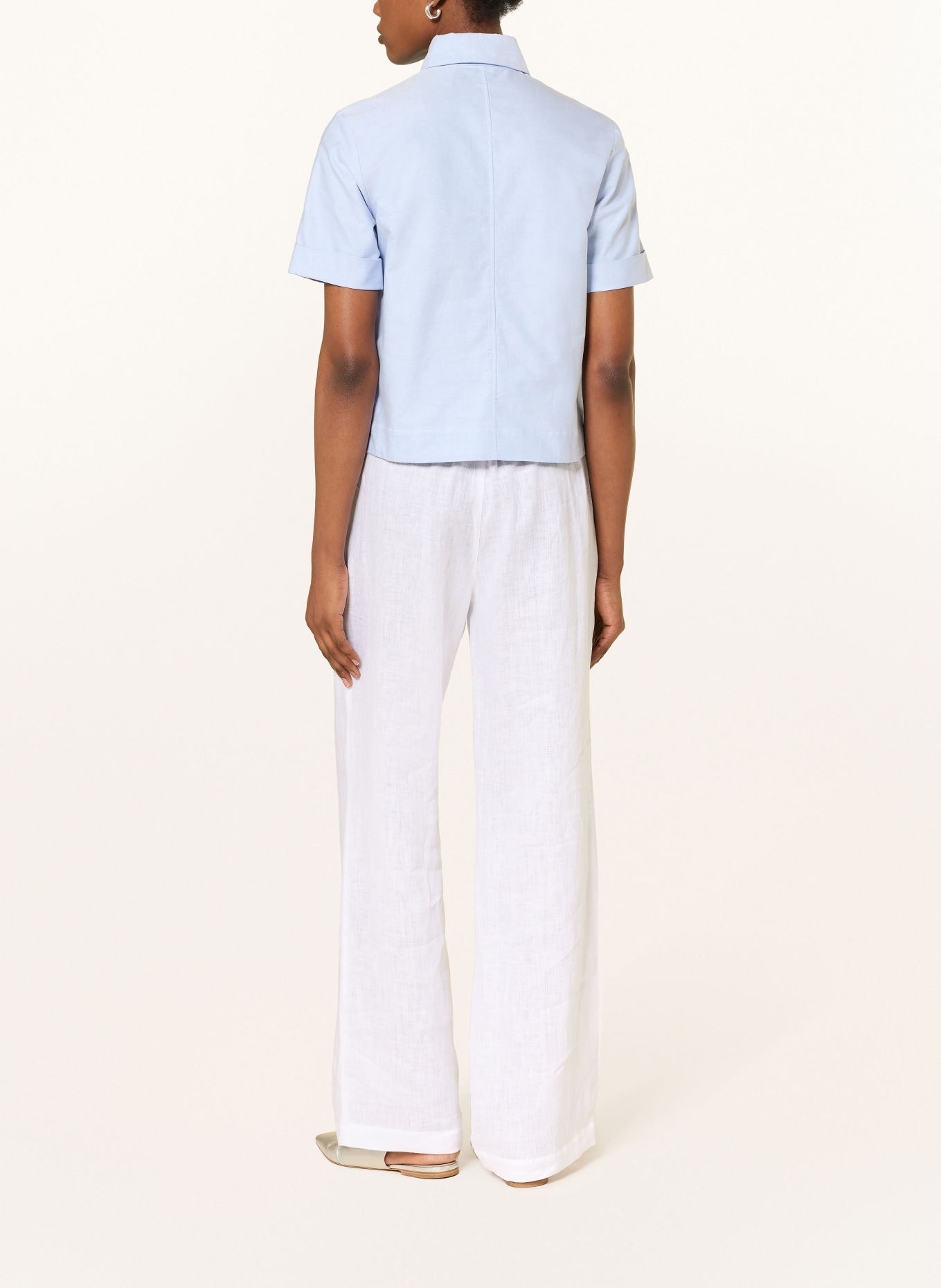 van Laack Hemdbluse VL-AMIS-W36SBK: HELLBLAU