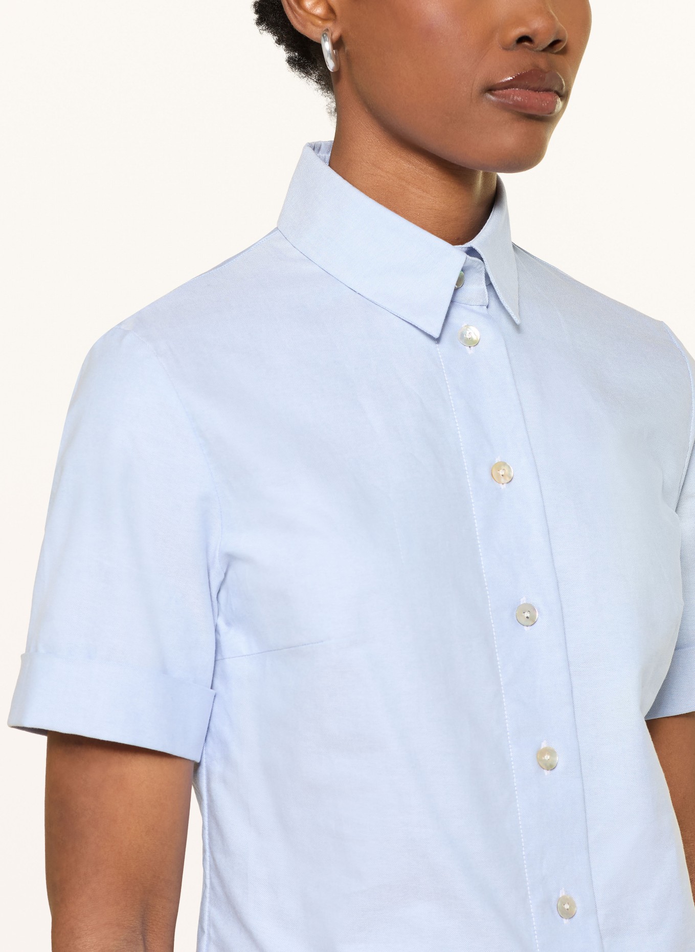 van Laack Hemdbluse VL-AMIS-W36SBK: HELLBLAU