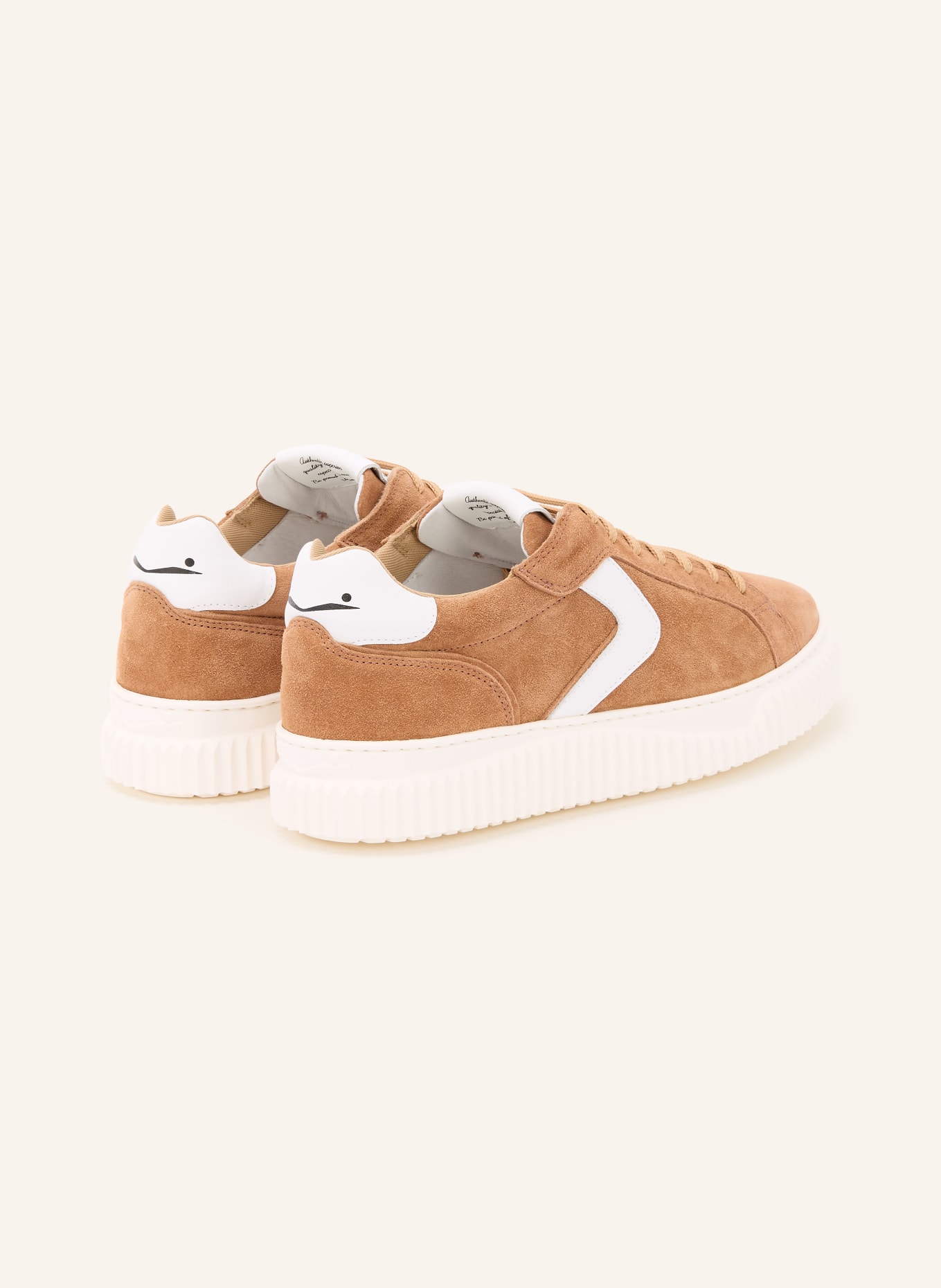 VOILE BLANCHE Sneaker LIPARI: BRAUN / WEISS