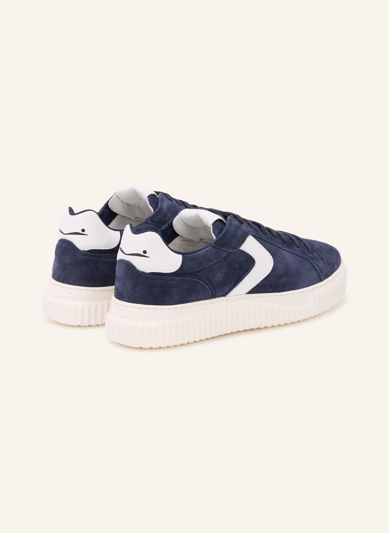 VOILE BLANCHE Sneaker LIPARI: DUNKELBLAU / WEISS