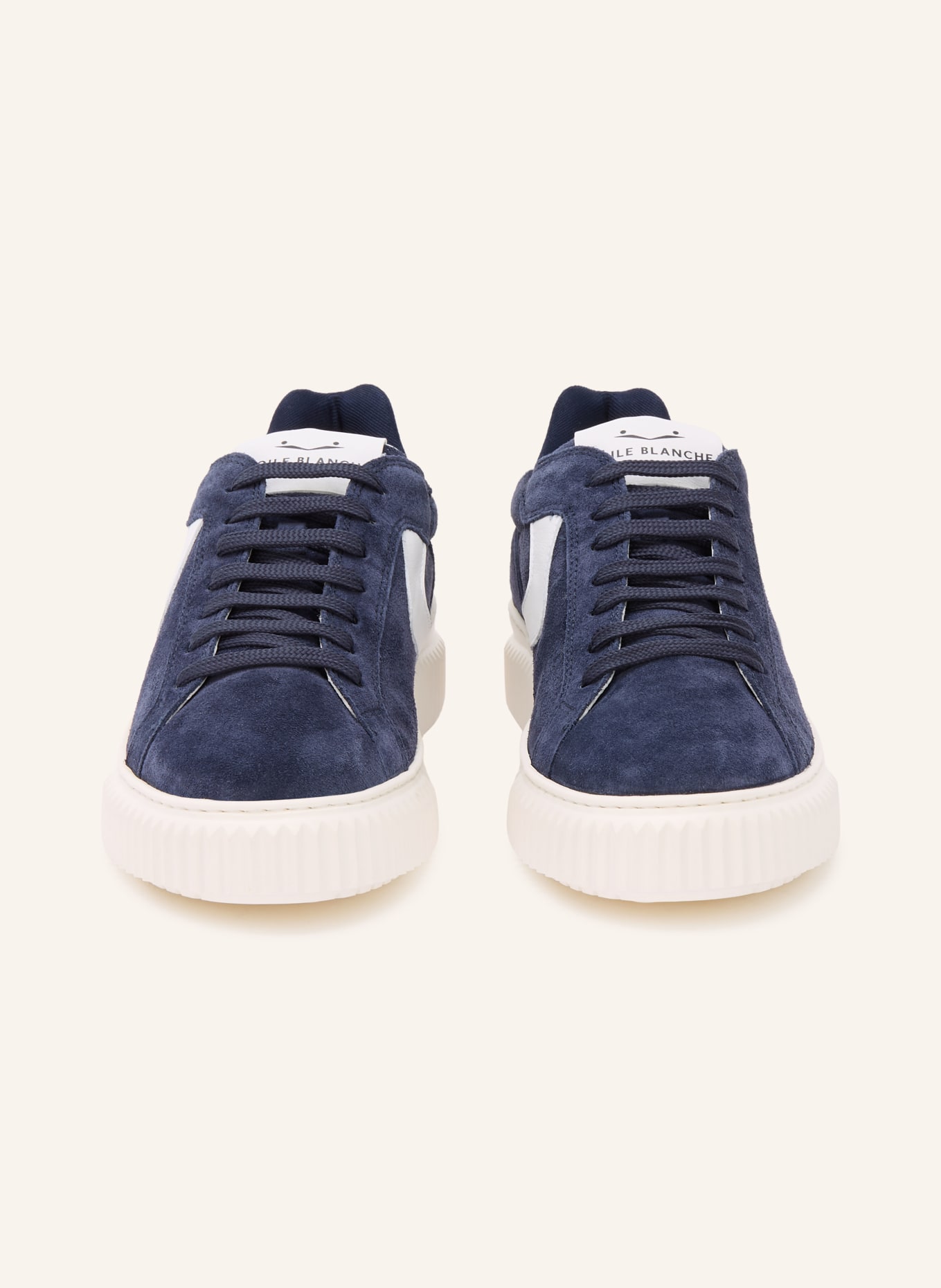 VOILE BLANCHE Sneaker LIPARI: DUNKELBLAU / WEISS