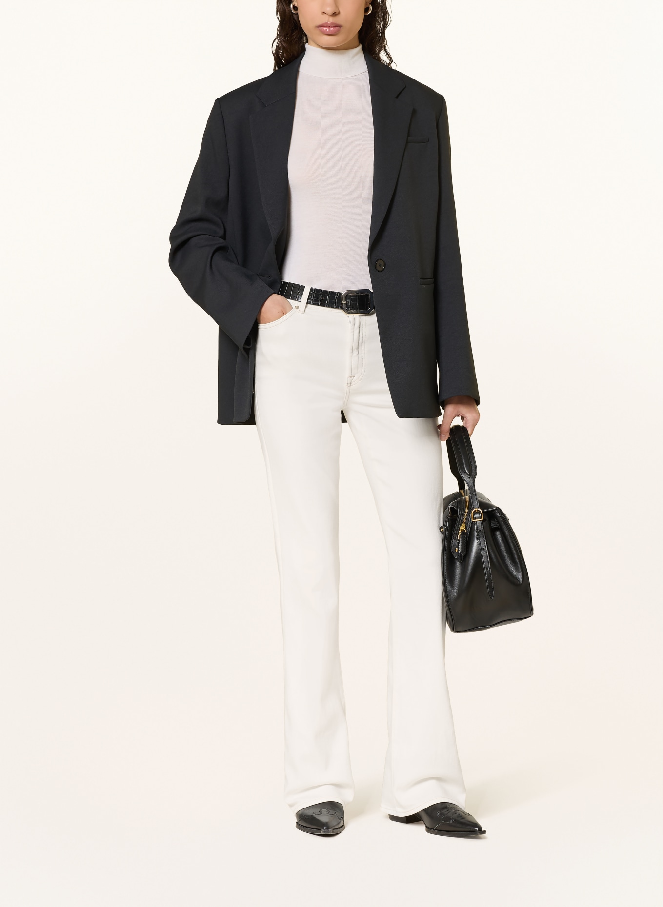 7 for all mankind Bootcut Jeans THE LEGGY: RGS White