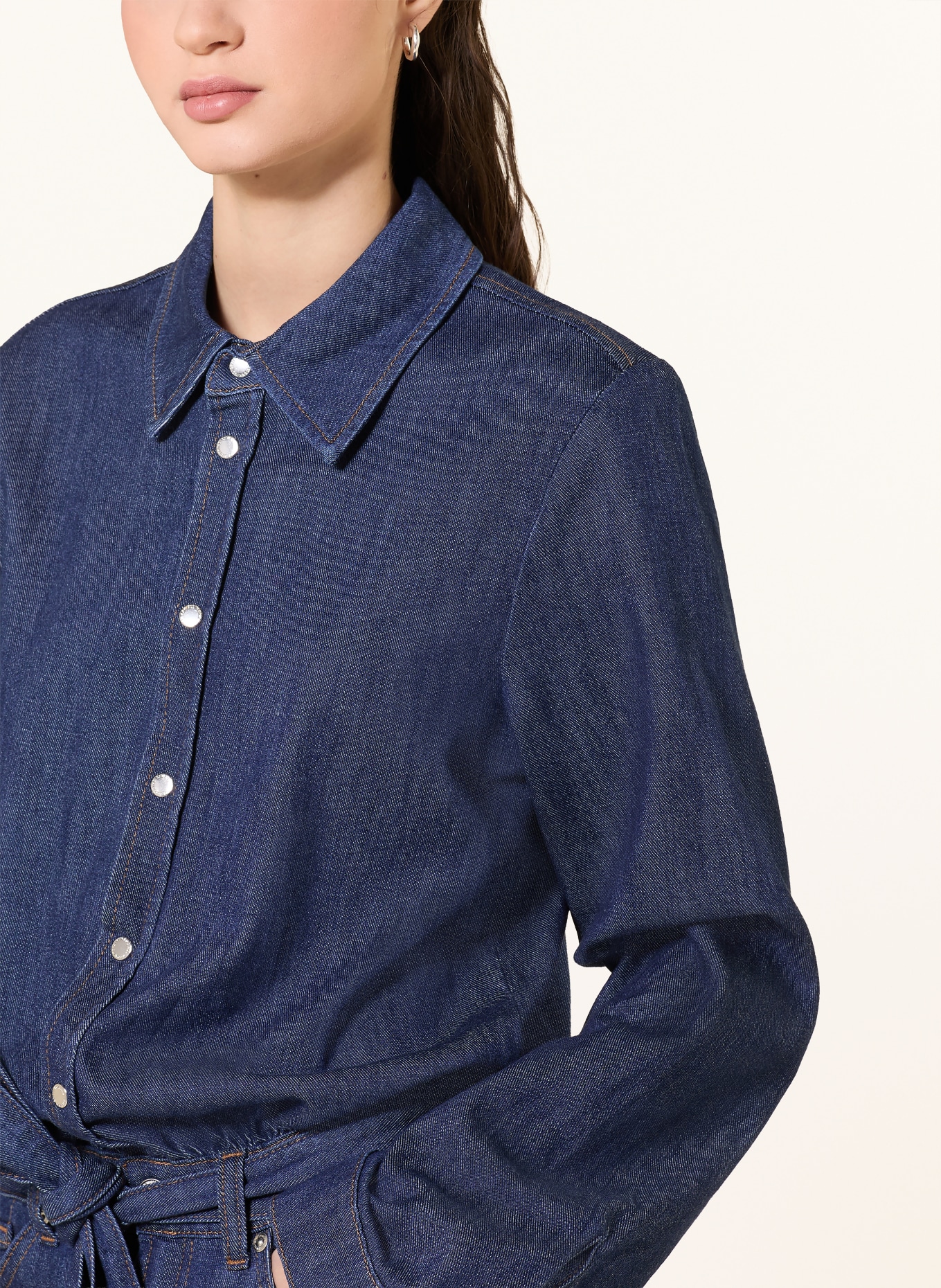 7 for all mankind HALONA jumpsuit in denim look: DARK BLUE