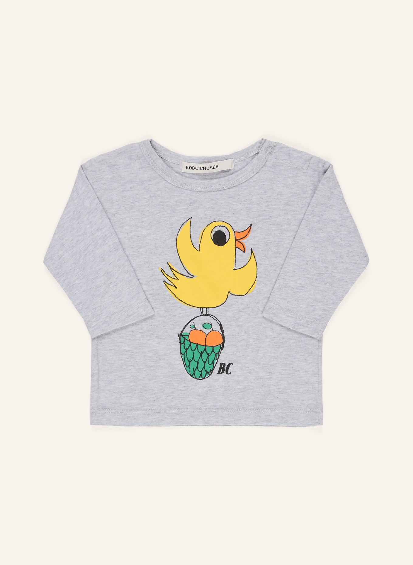 BOBO CHOSES Longsleeve: GRAU