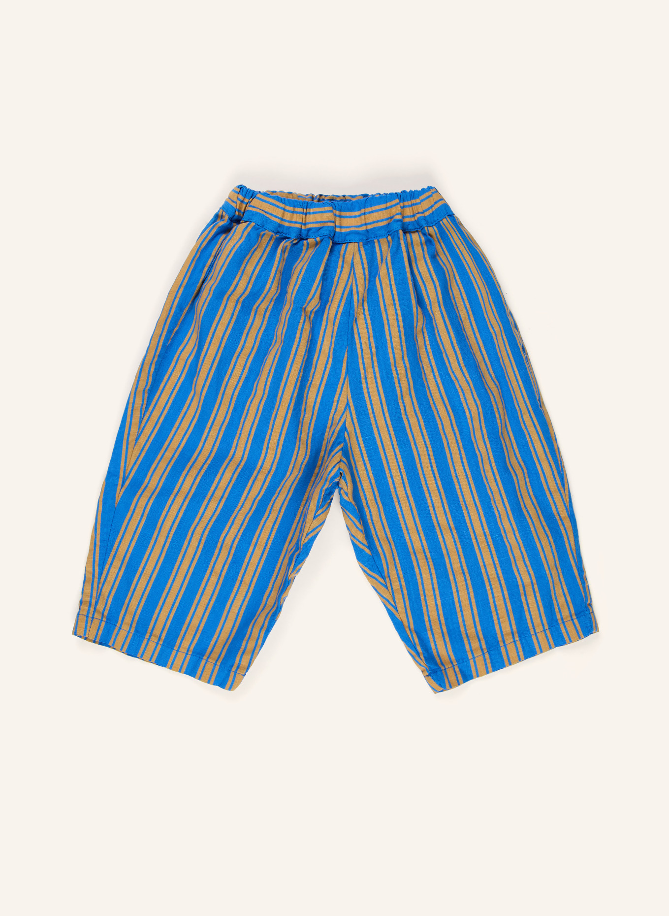 BOBO CHOSES spodnie: NIEBIESKI / BEŻOWY