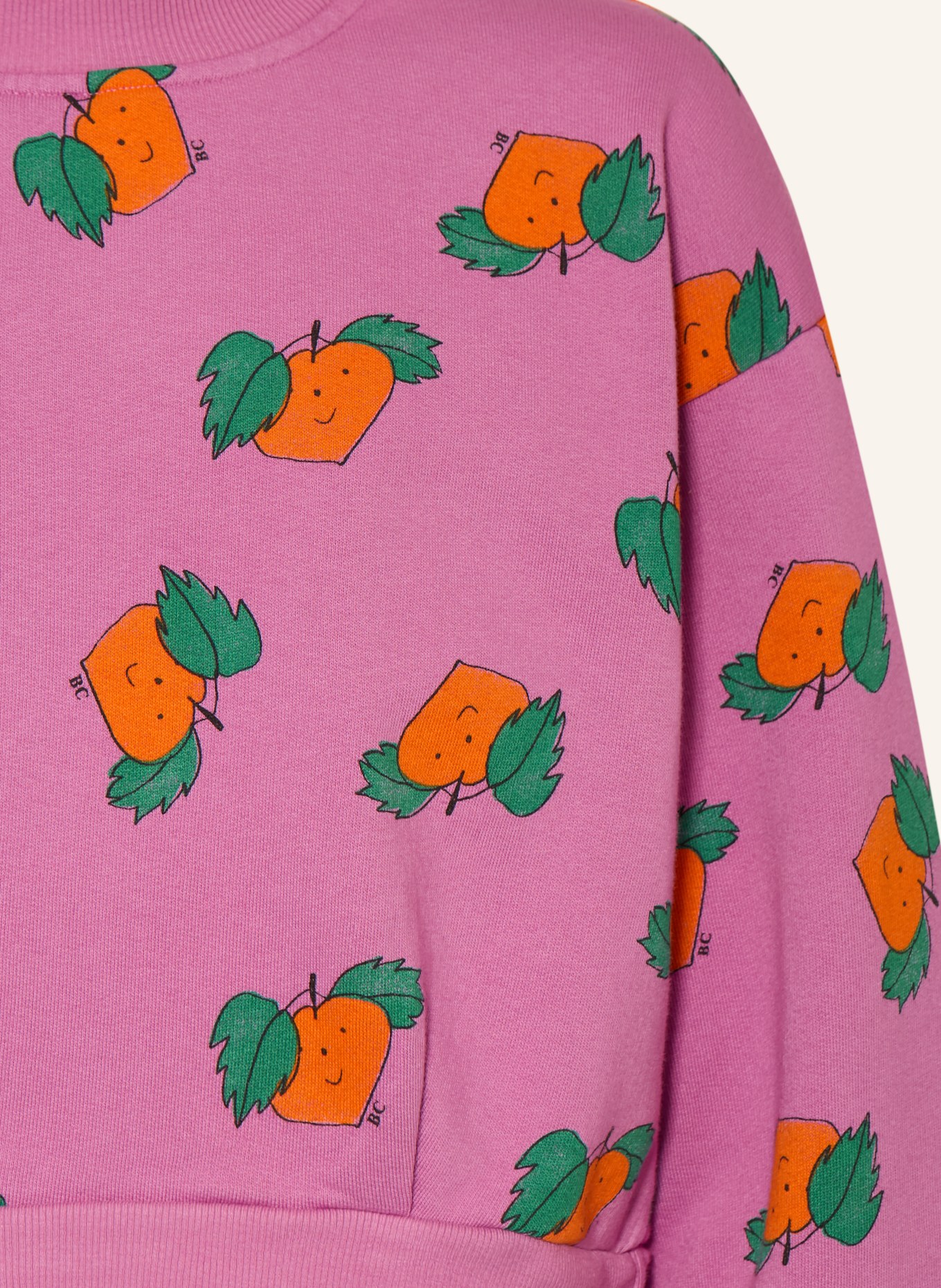 BOBO CHOSES sweatshirt: PINK / ORANGE / GREEN