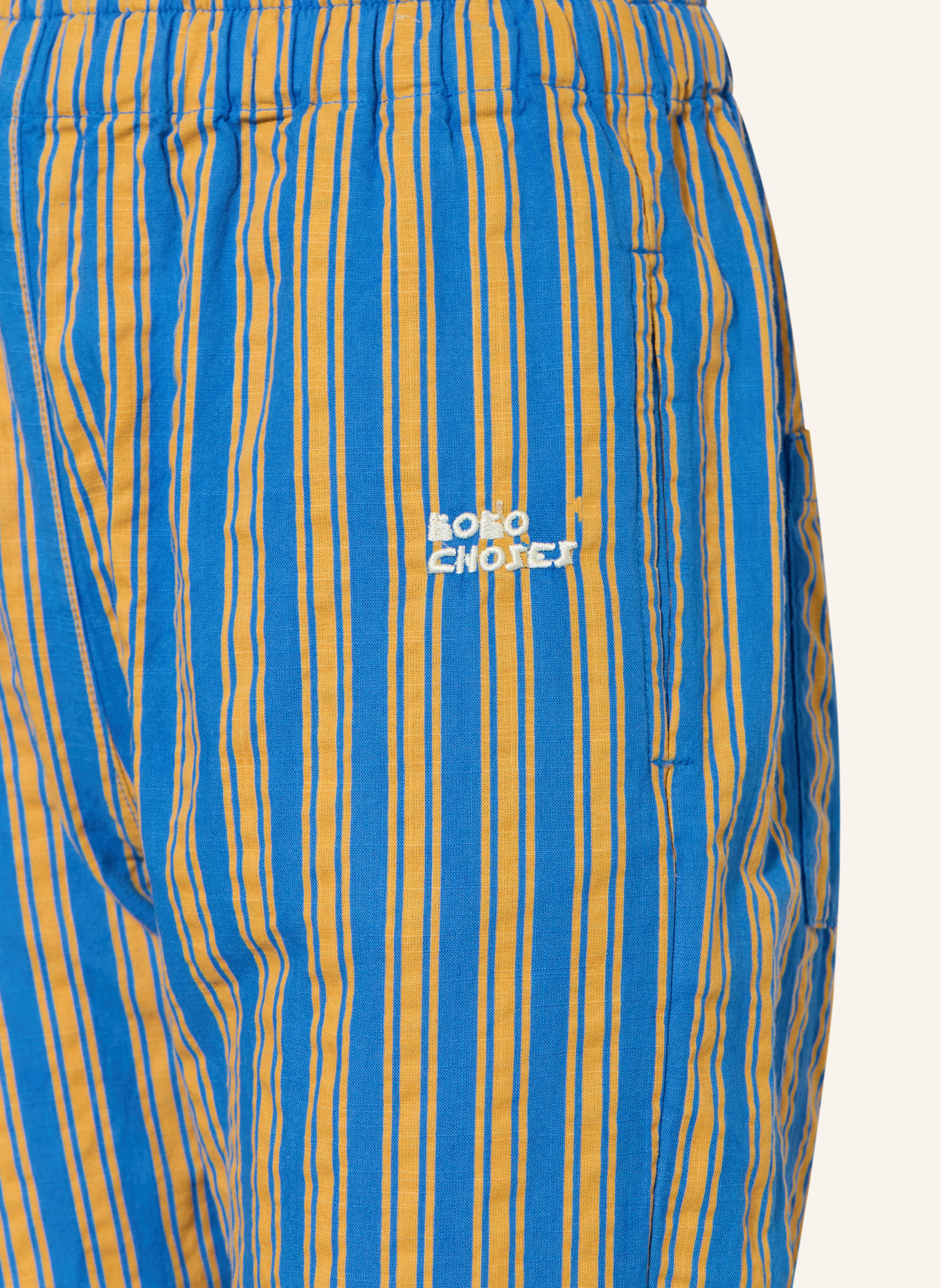 BOBO CHOSES Chino: HELLBLAU / GELB