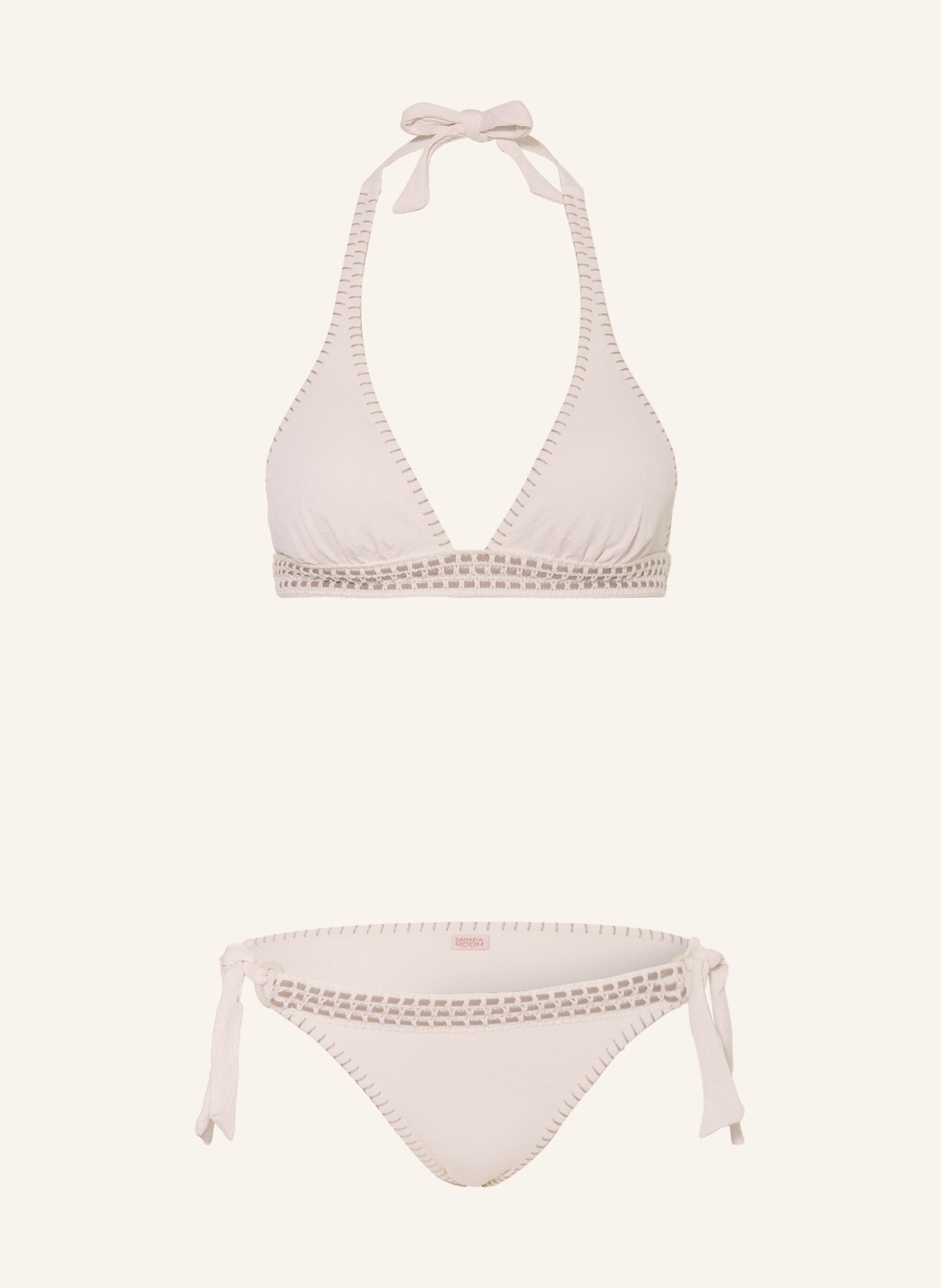 BANANA MOON Triangel-Bikini DAMOMADIA MARANY: CREME / TAUPE