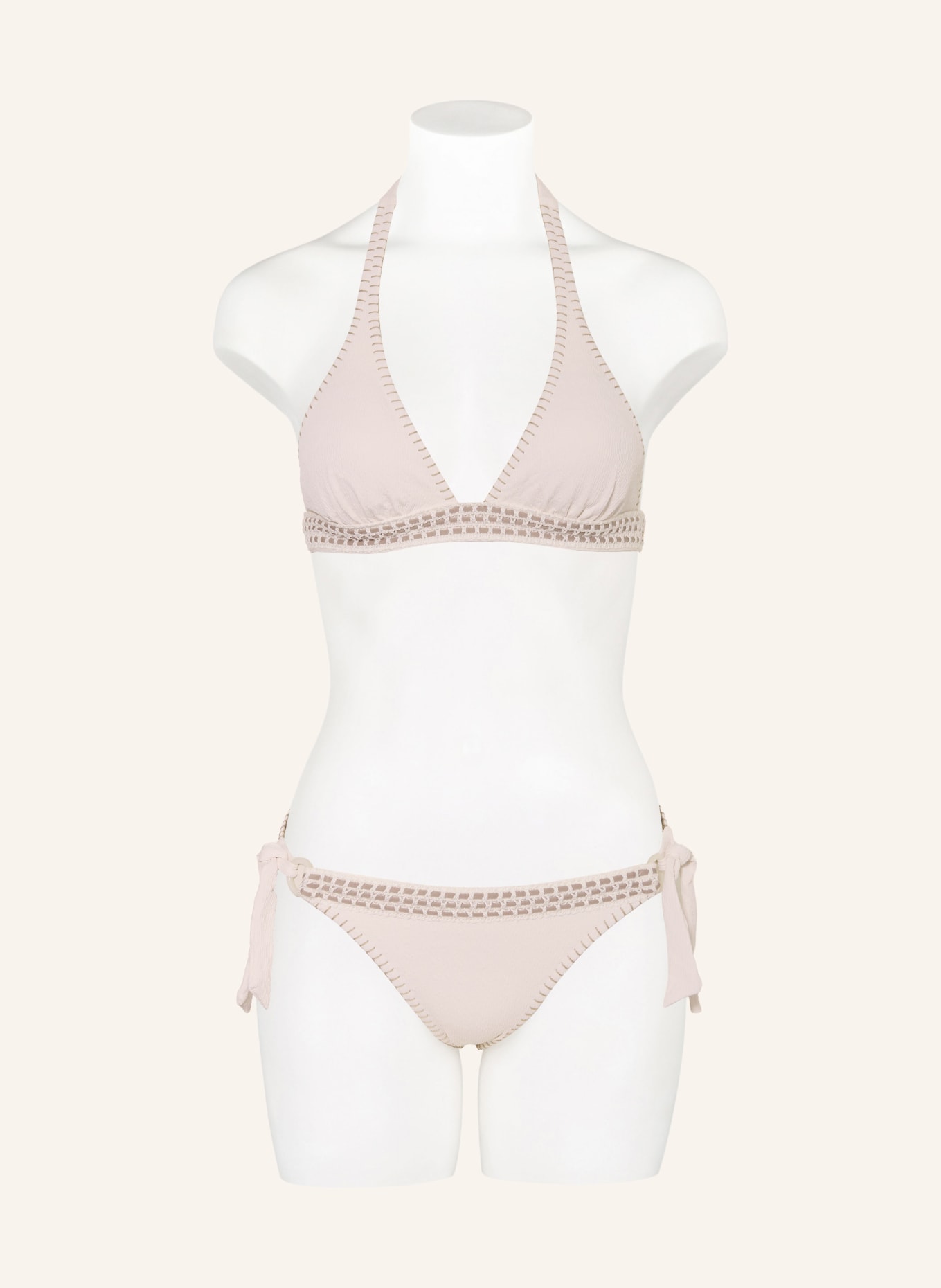 BANANA MOON Triangel-Bikini DAMOMADIA MARANY: CREME / TAUPE