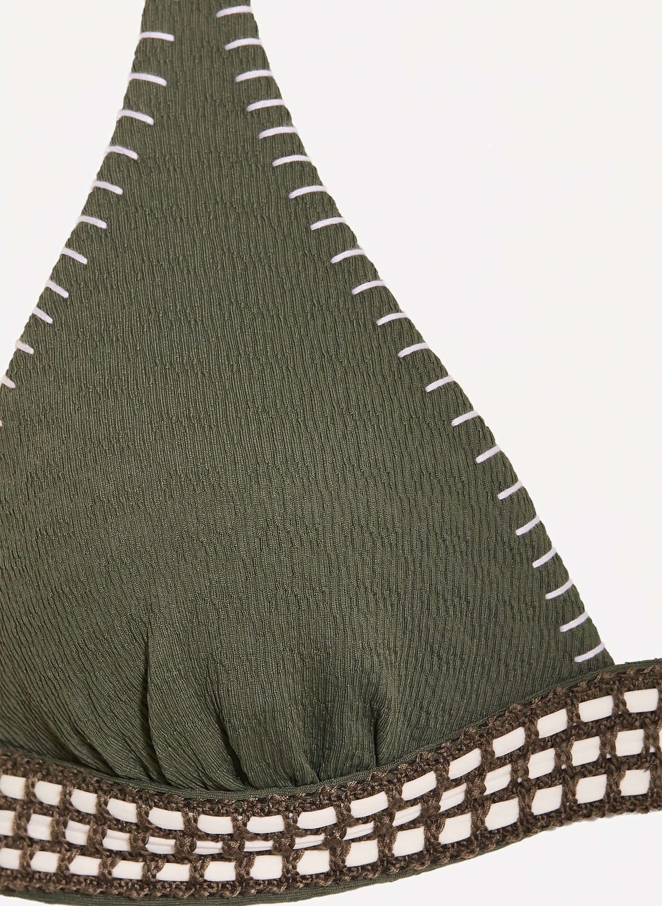 BANANA MOON Triangel-Bikini DAMOMADIA MARANY: KHAKI / CREME