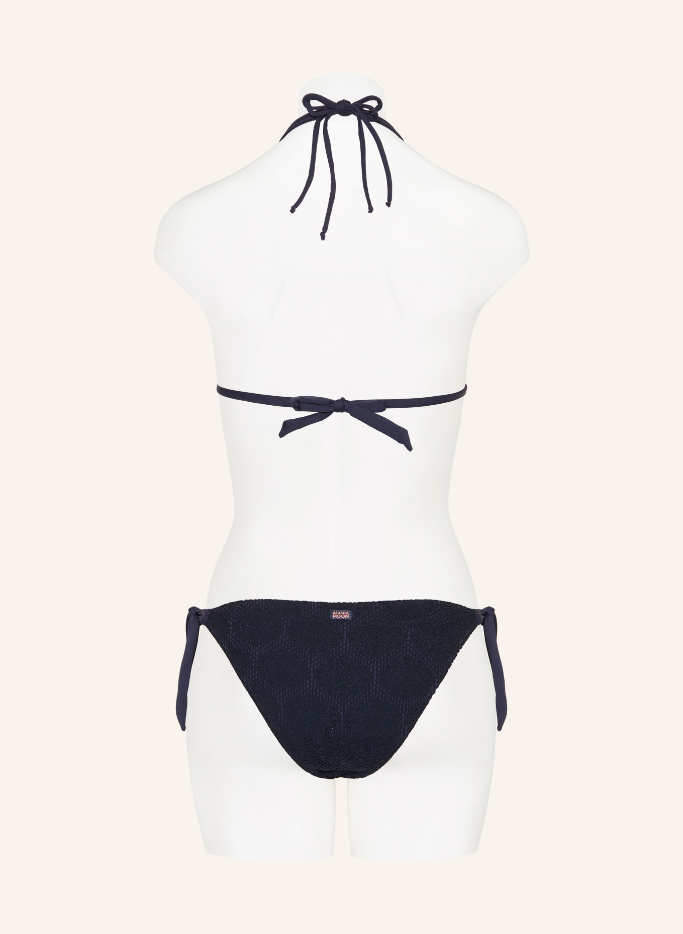 BANANA MOON Triangel-Bikini YERODASIA SUNLACE: DUNKELBLAU