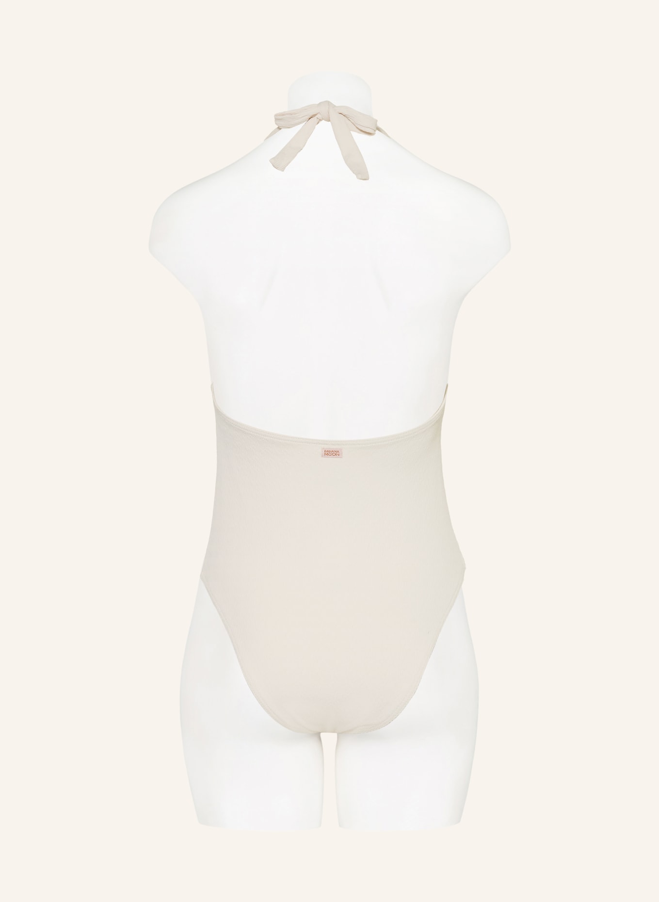 BANANA MOON Neckholder-Badeanzug ROSAE MARANY: ECRU