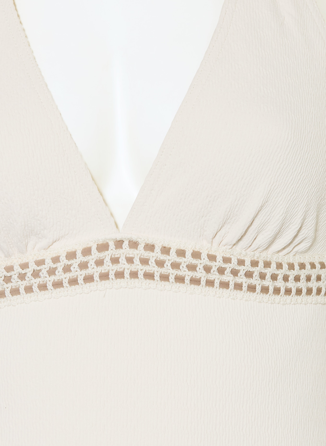 BANANA MOON Neckholder-Badeanzug ROSAE MARANY: ECRU