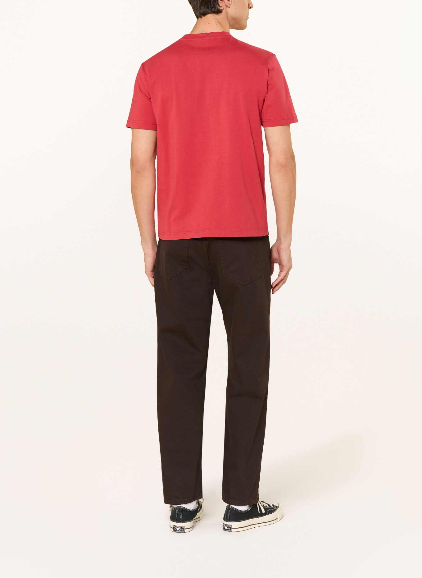 NAPAPIJRI T-shirt S-BOX: RED