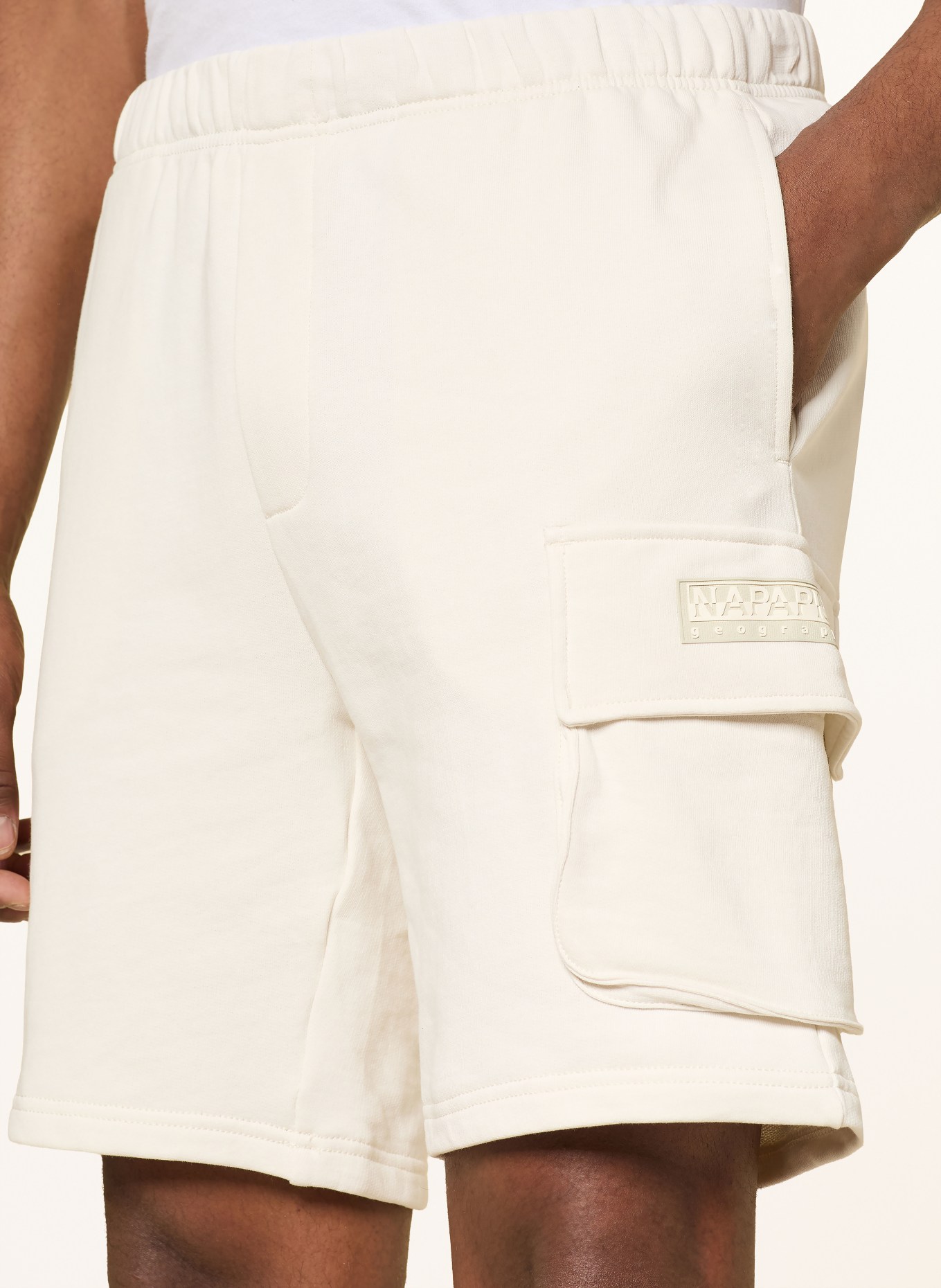 NAPAPIJRI Sweatshorts: ECRU