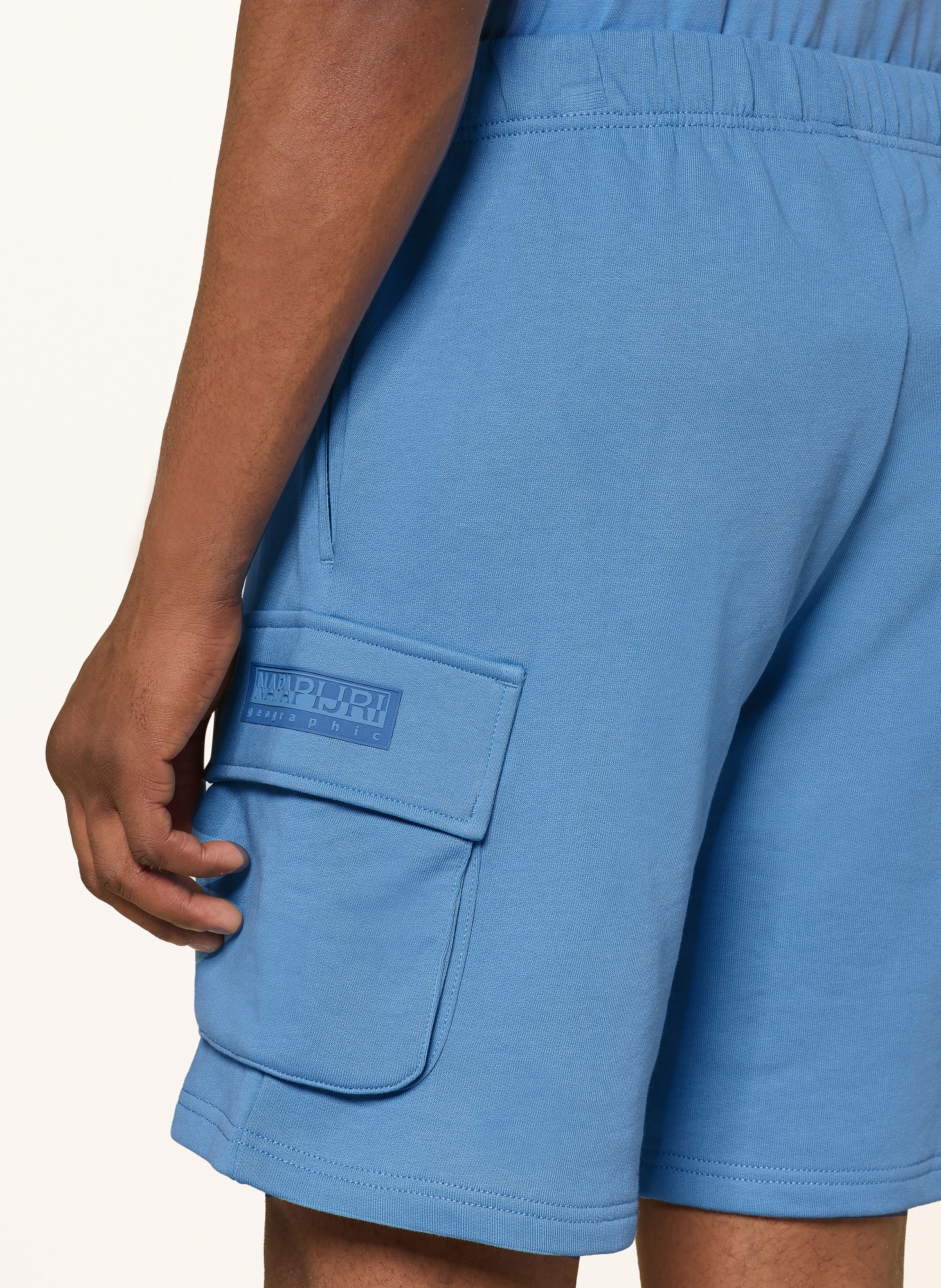 NAPAPIJRI sweat shorts: BLUE