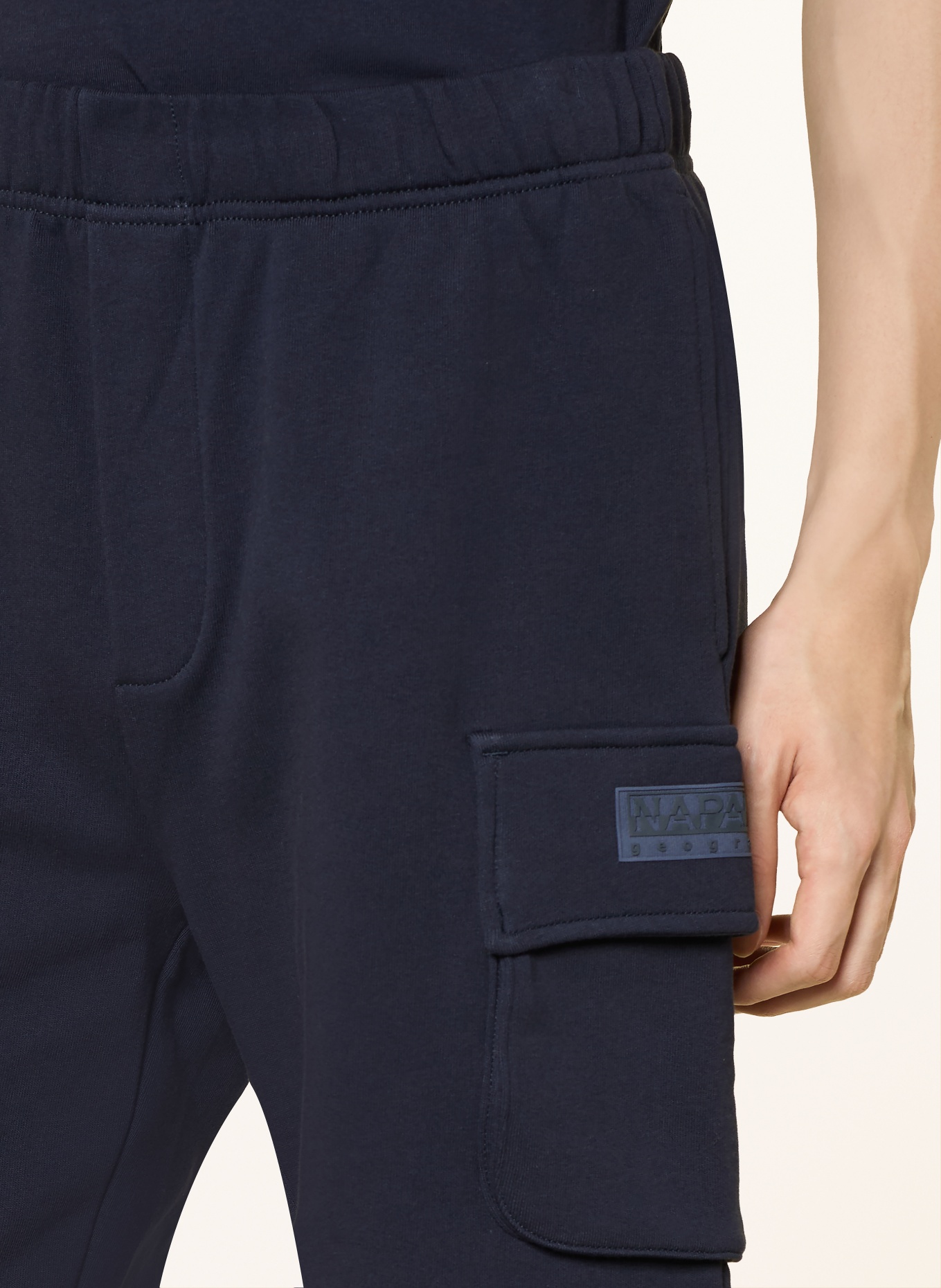 NAPAPIJRI šortky: TMAVĚ MODRÁ