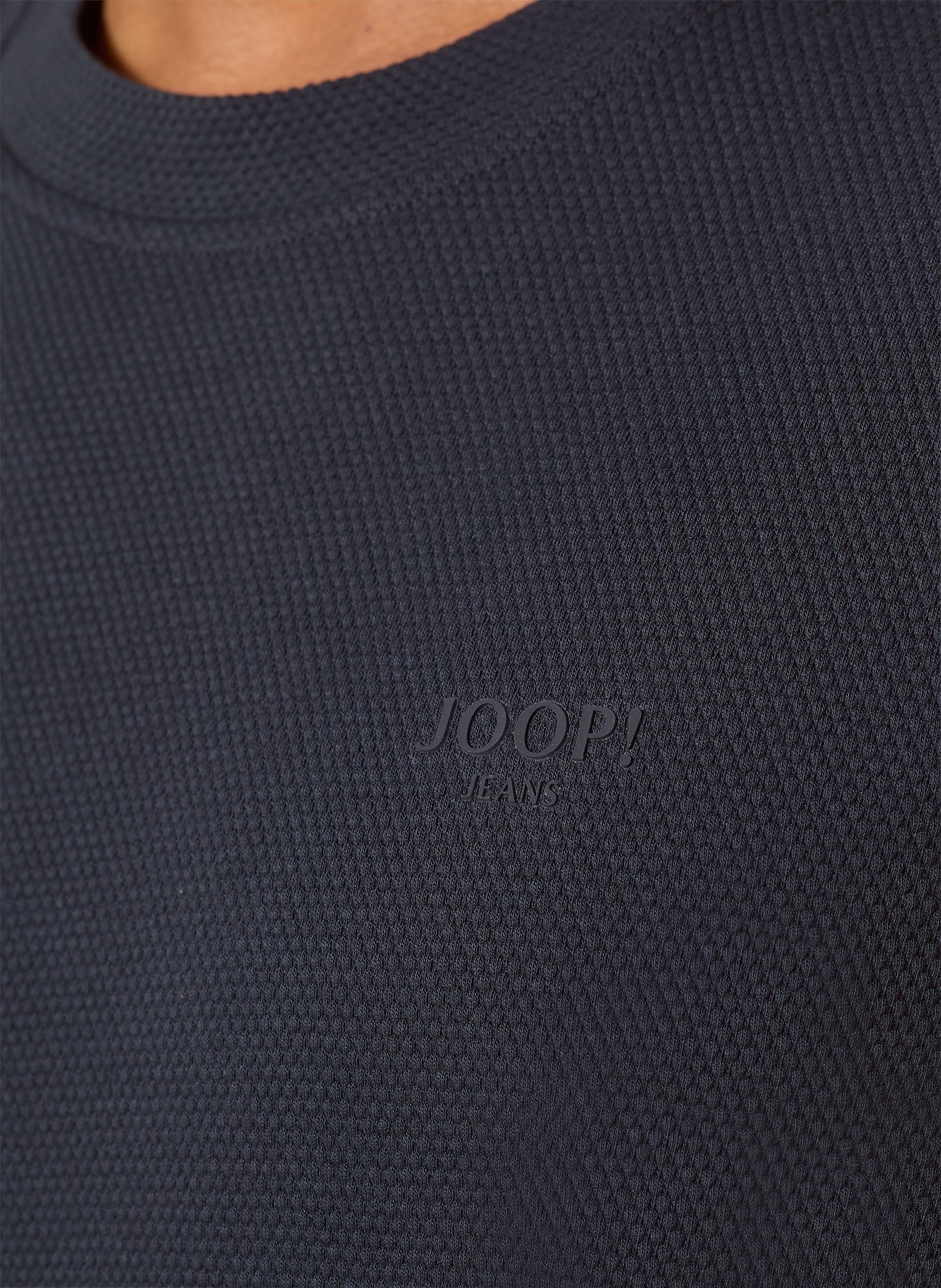 JOOP! JEANS AMAREUS piqué T-shirt: DARK BLUE / RED