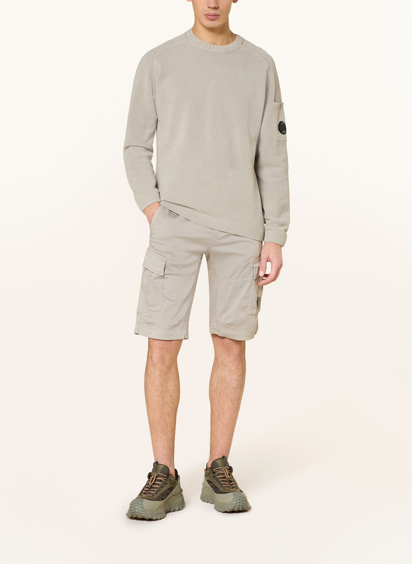 C.P. COMPANY Cargoshorts: BEIGE