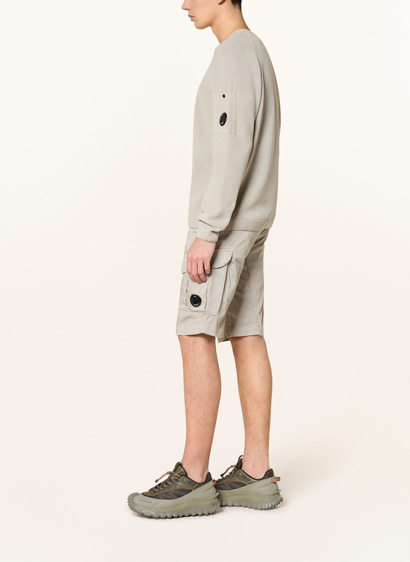 C.P. COMPANY Cargoshorts: BEIGE