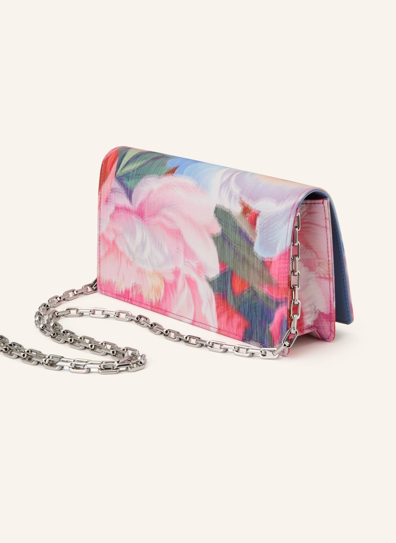 Christian Louboutin Clutch BETTINA: ROSA / ROT / HELLBLAU