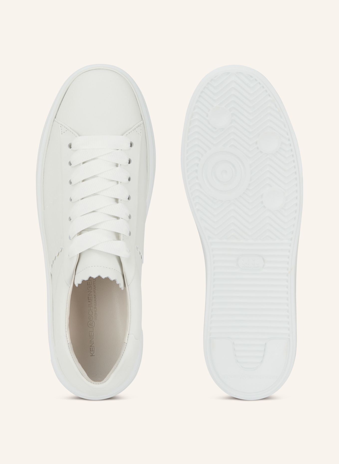 KENNEL & SCHMENGER Sneaker DIVE: WEISS