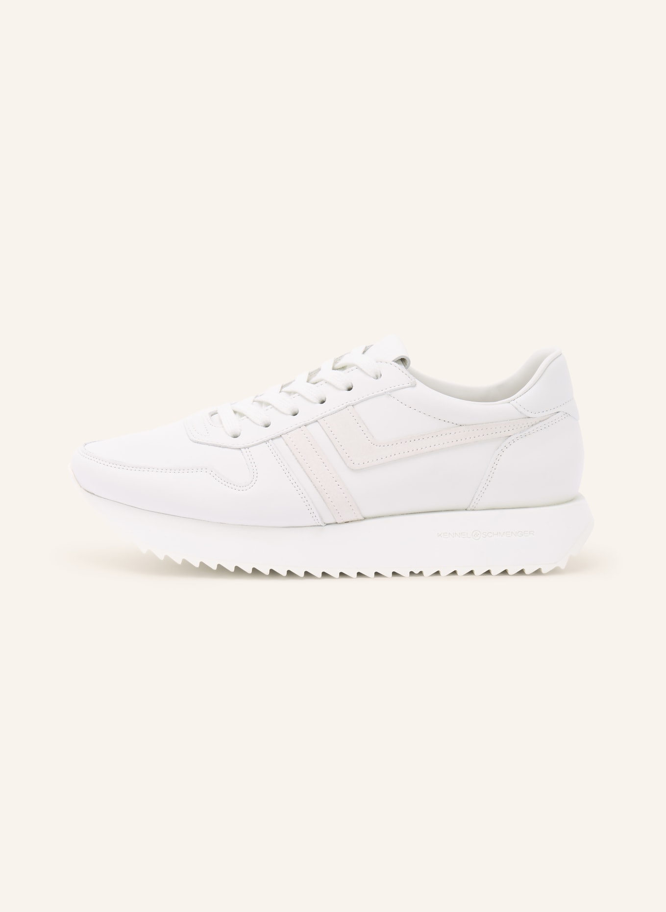 KENNEL & SCHMENGER FLASH sneaker: WHITE