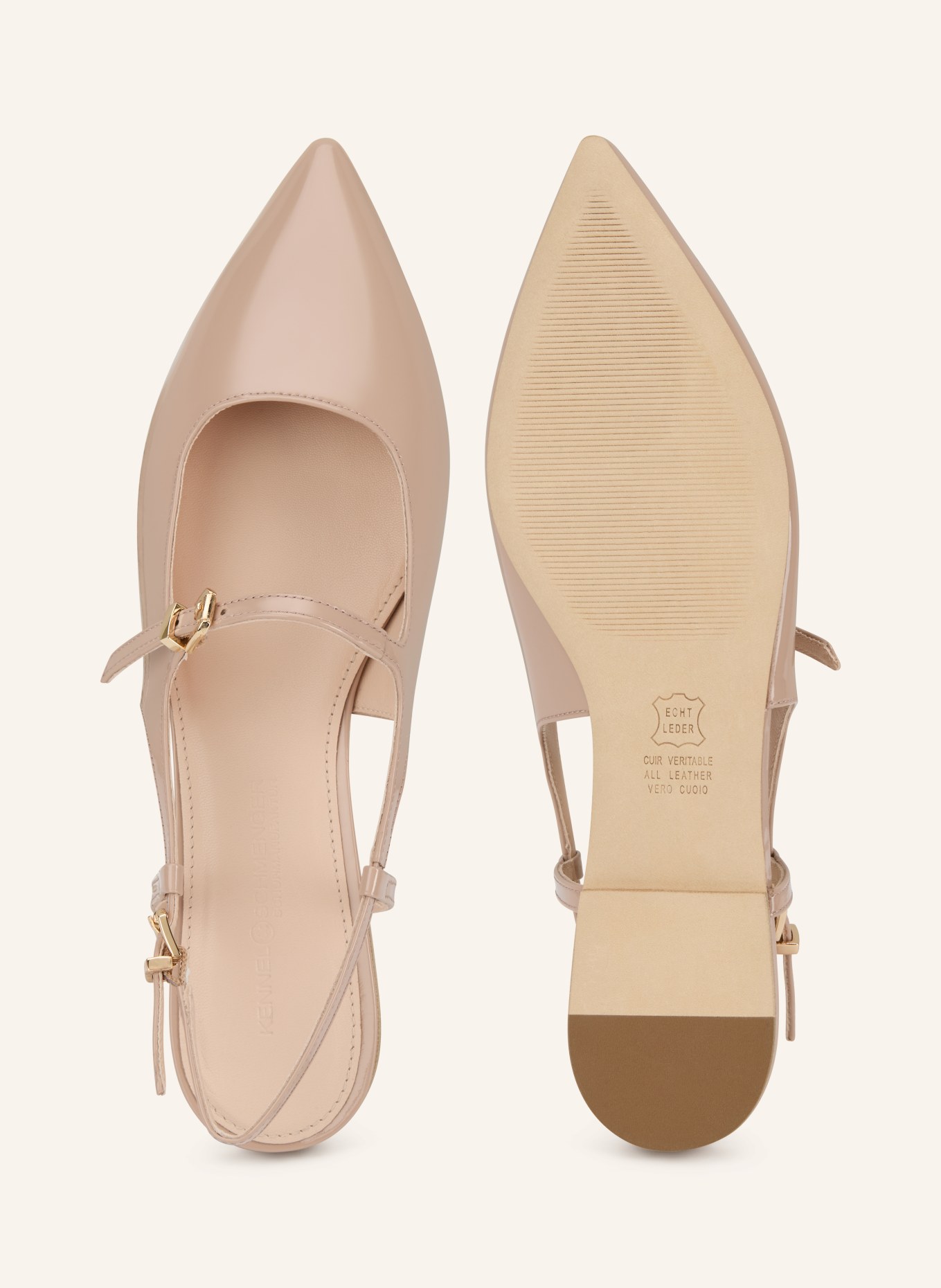 KENNEL & SCHMENGER Slingballerinas GRETA: BEIGE
