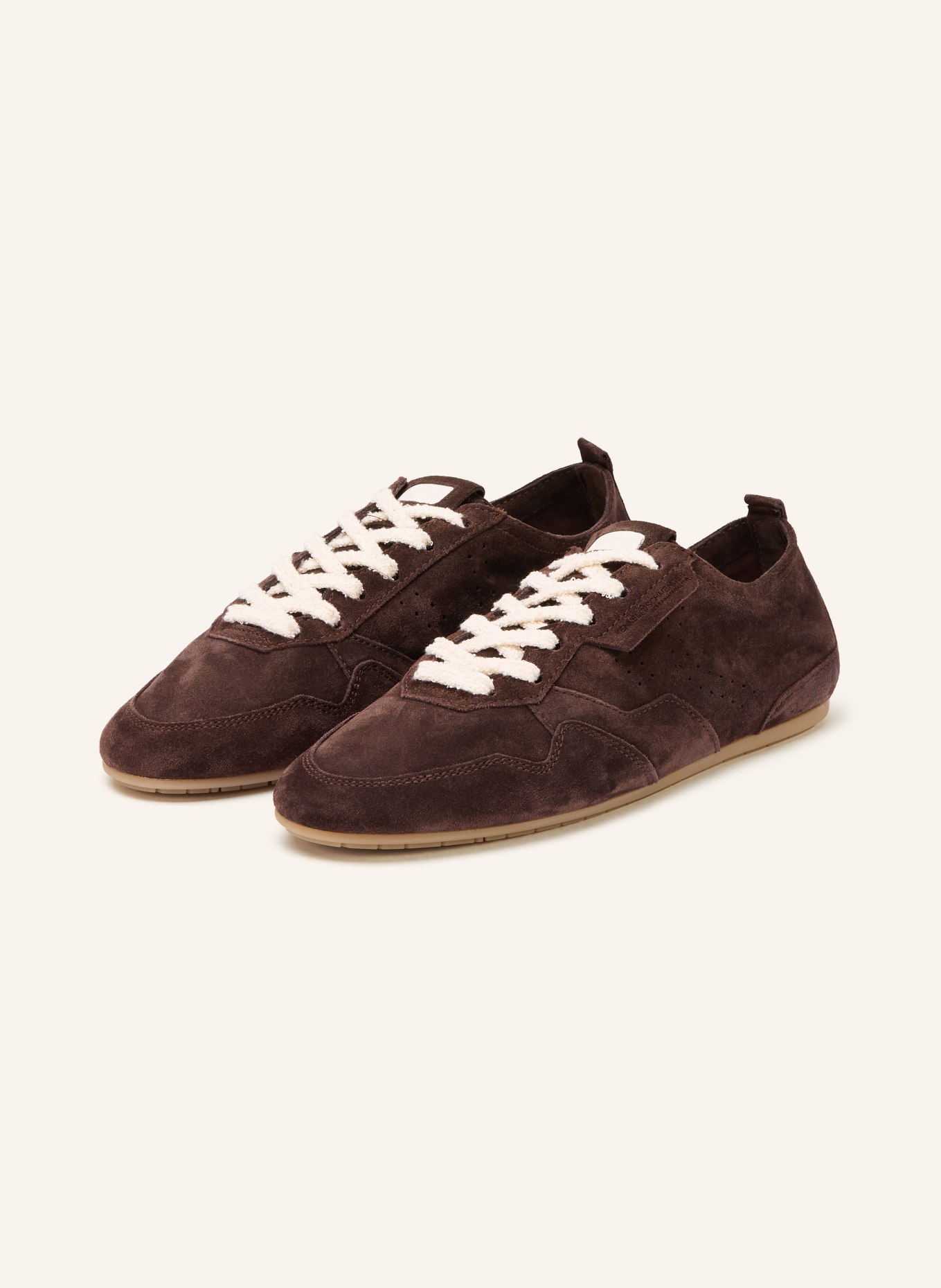 KENNEL & SCHMENGER Sneaker DROP: DARK BROWN / CREAM