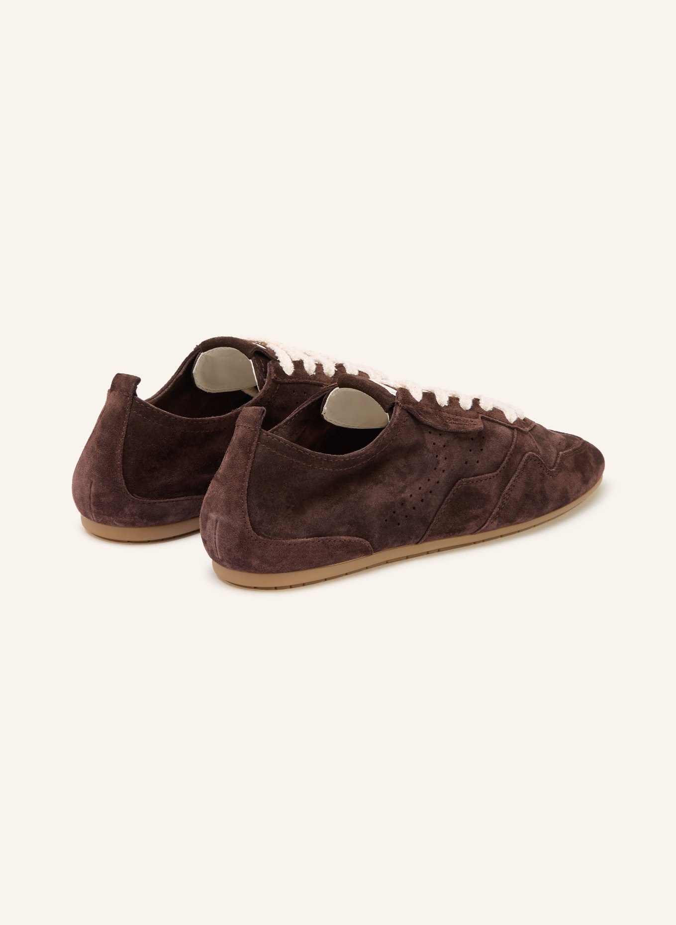 KENNEL & SCHMENGER Sneaker DROP: DARK BROWN / CREAM