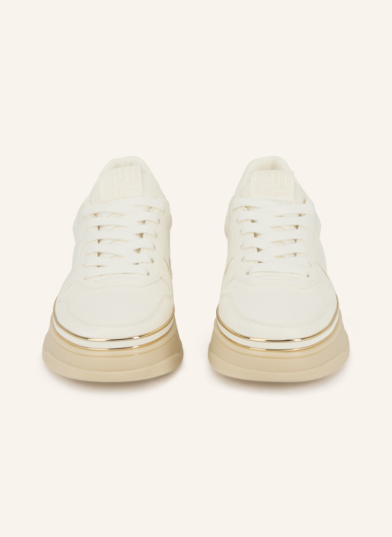 KENNEL & SCHMENGER Sneaker SLAM: WHITE / GOLD