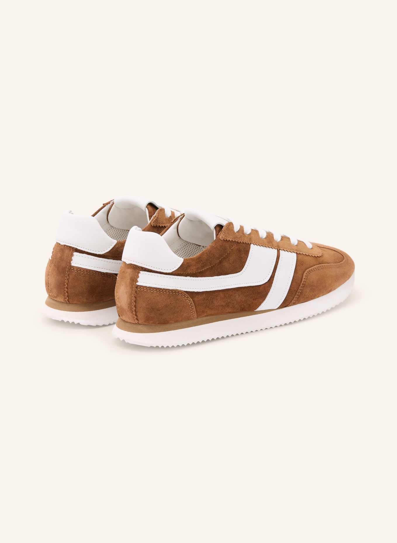 KENNEL & SCHMENGER Sneaker MUI: BROWN / WHITE