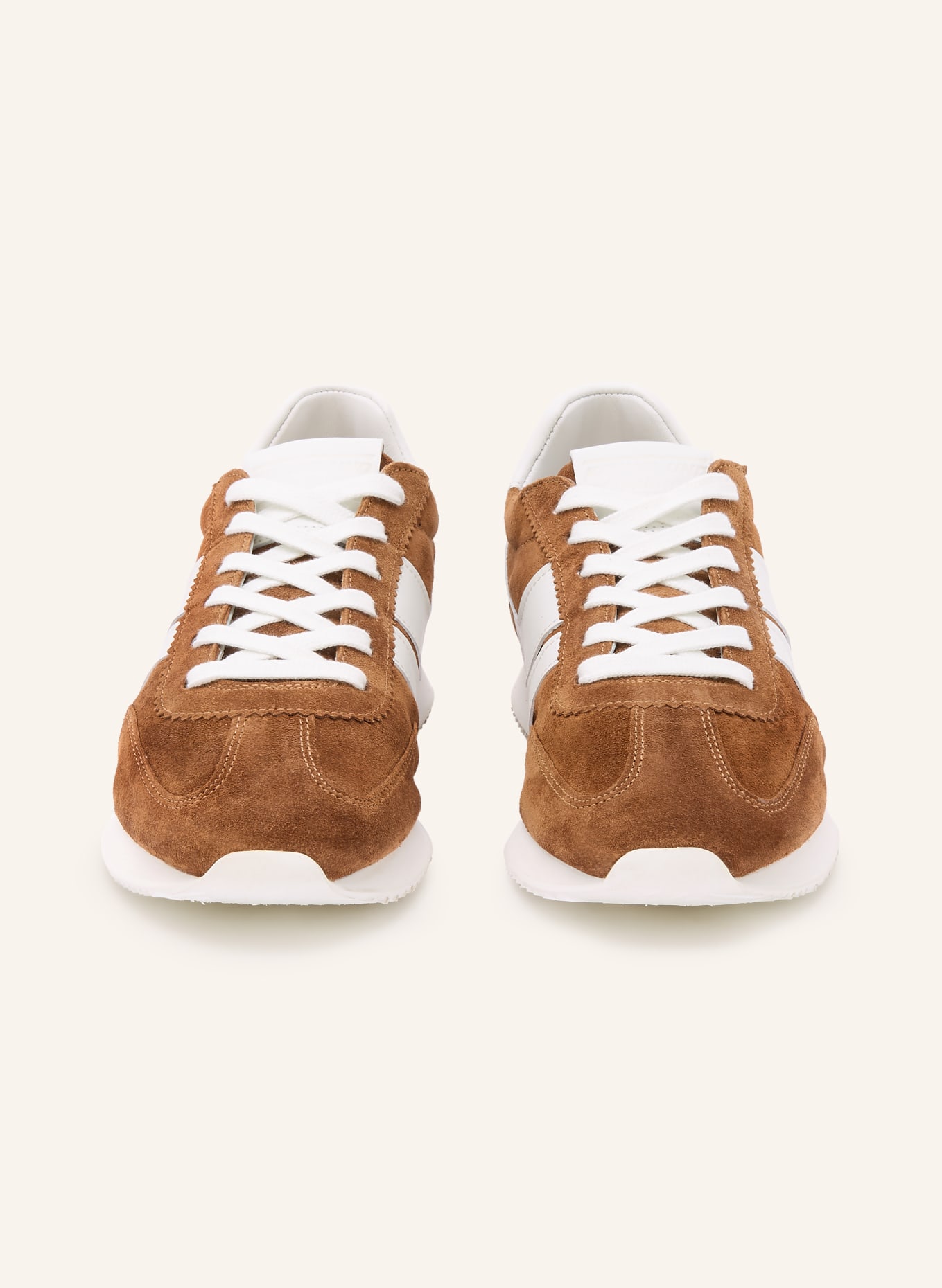 KENNEL & SCHMENGER Sneaker MUI: BROWN / WHITE