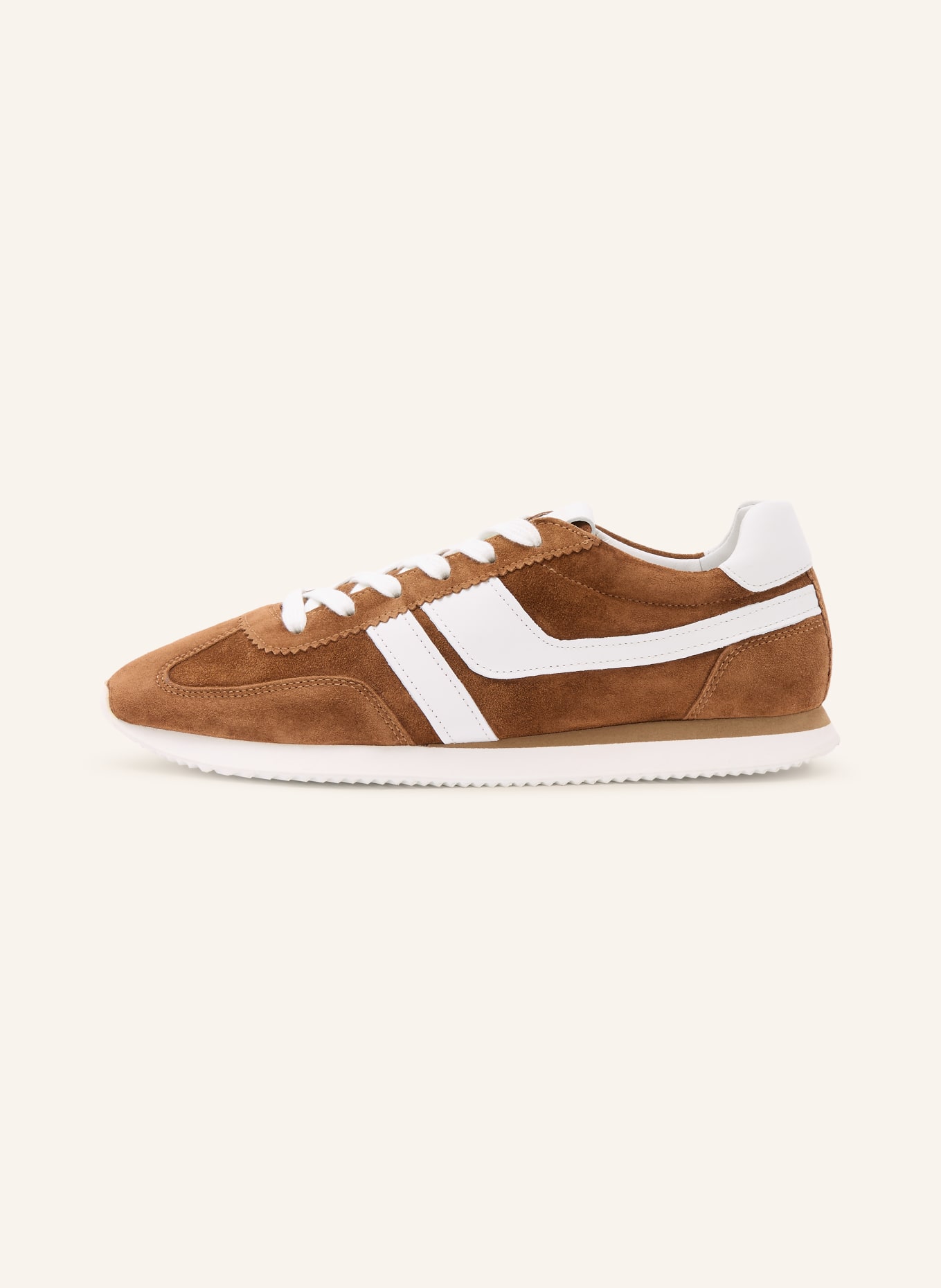 KENNEL & SCHMENGER Sneaker MUI: BROWN / WHITE