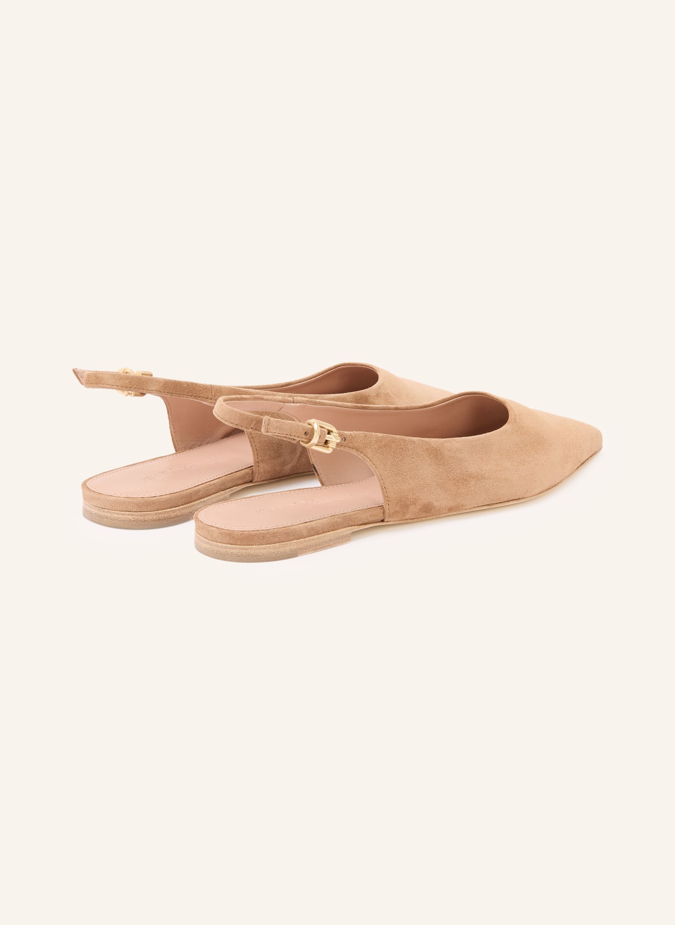 KENNEL & SCHMENGER Slingballerinas NIKA: HELLBRAUN