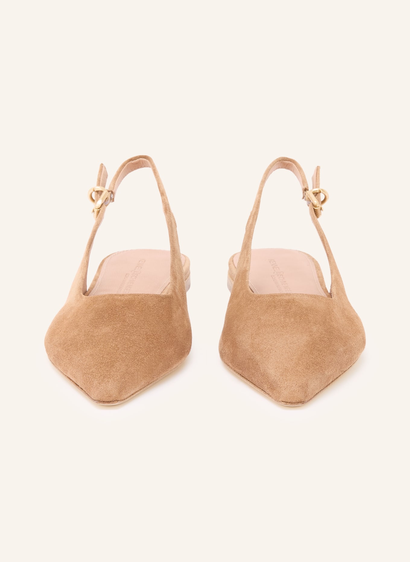 KENNEL & SCHMENGER Slingballerinas NIKA: HELLBRAUN